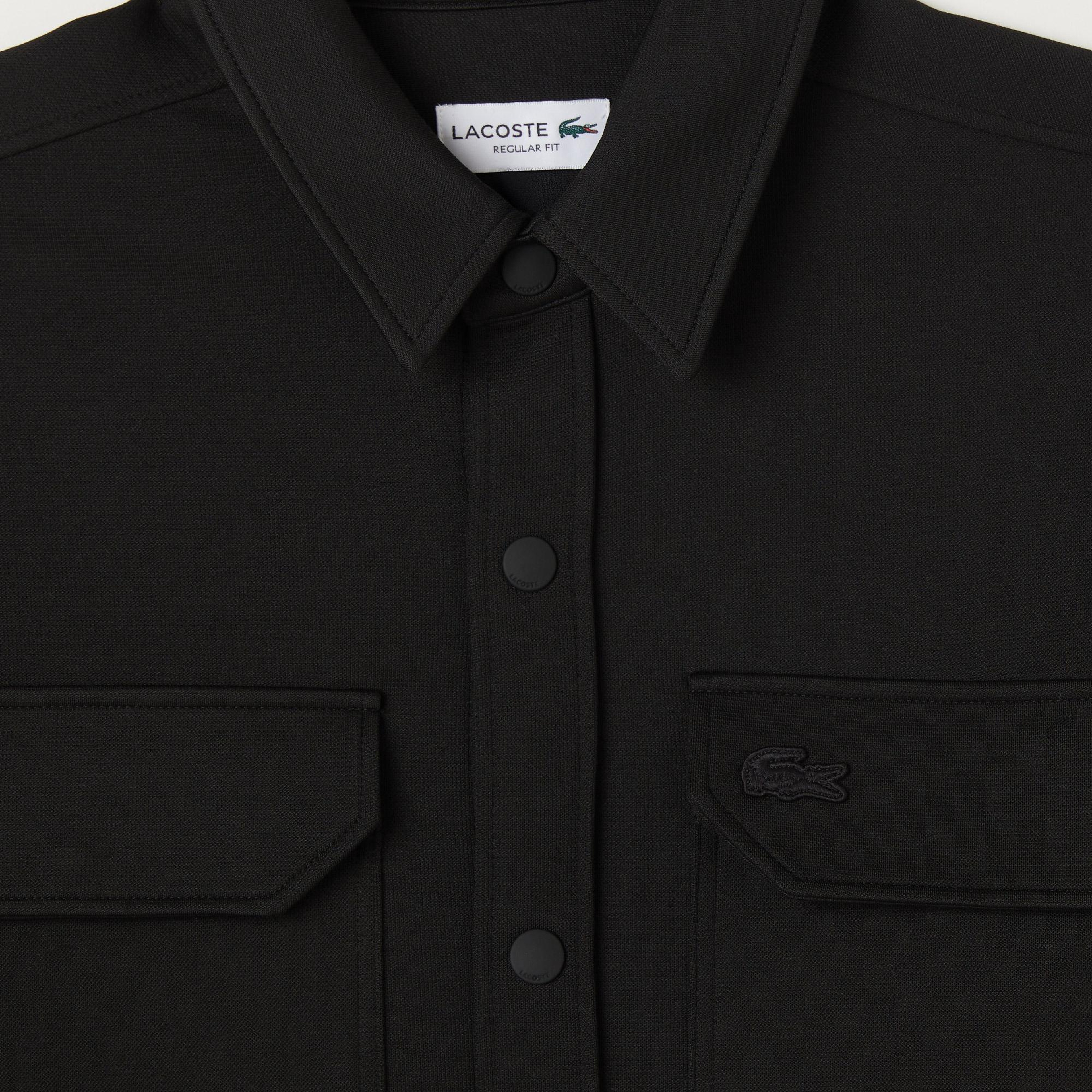 Lacoste Erkek Regular Fit Siyah Gömlek