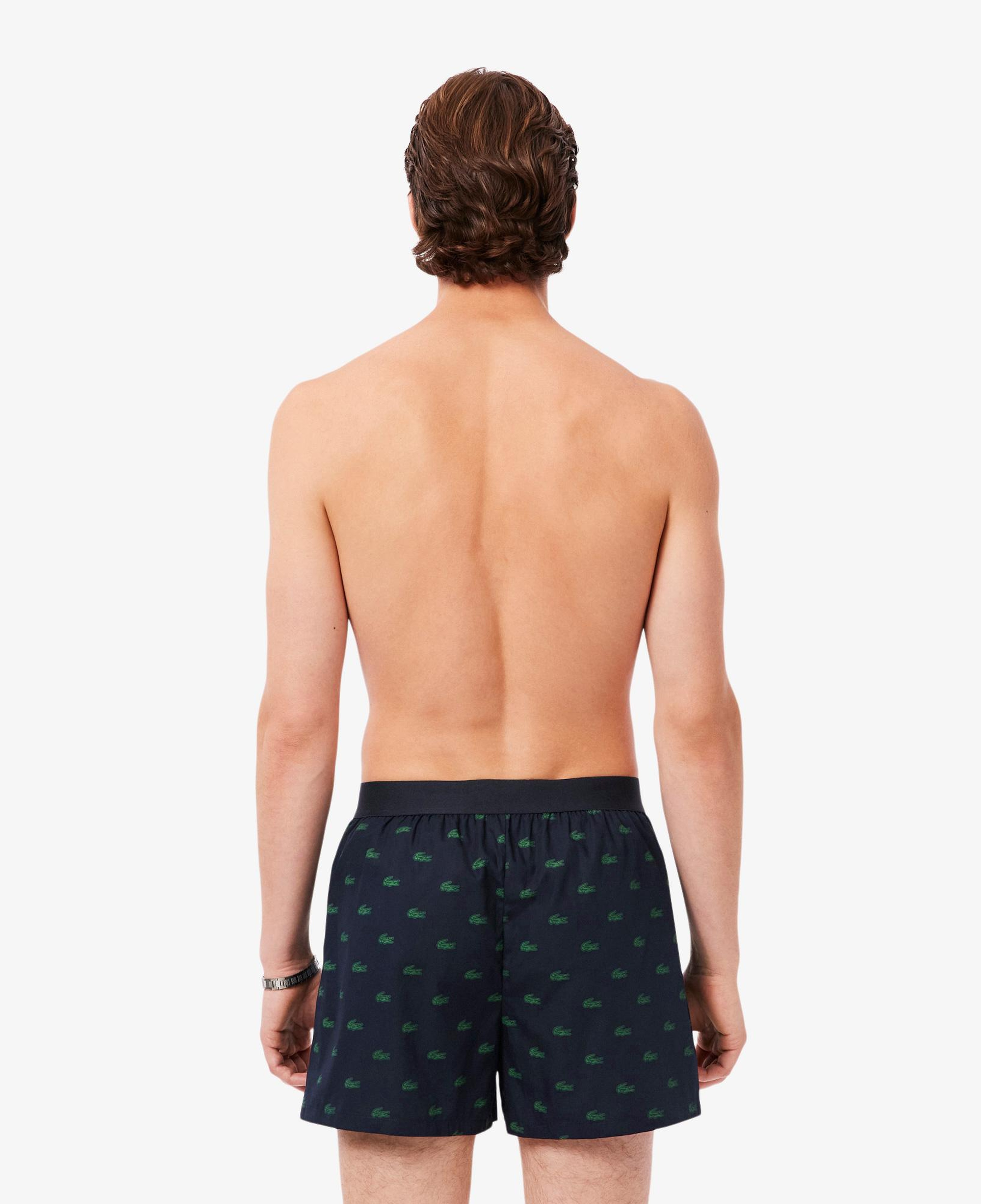 Lacoste Erkek 3'lü Koyu Renkli Boxer