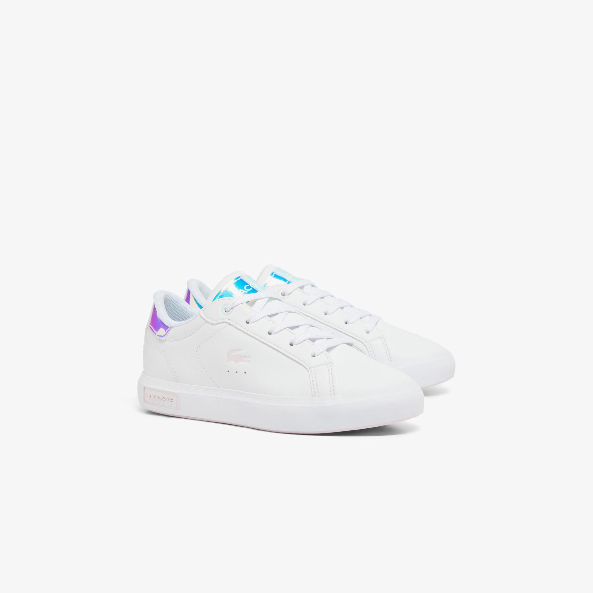 Lacoste Powercourt Çocuk Beyaz Sneaker