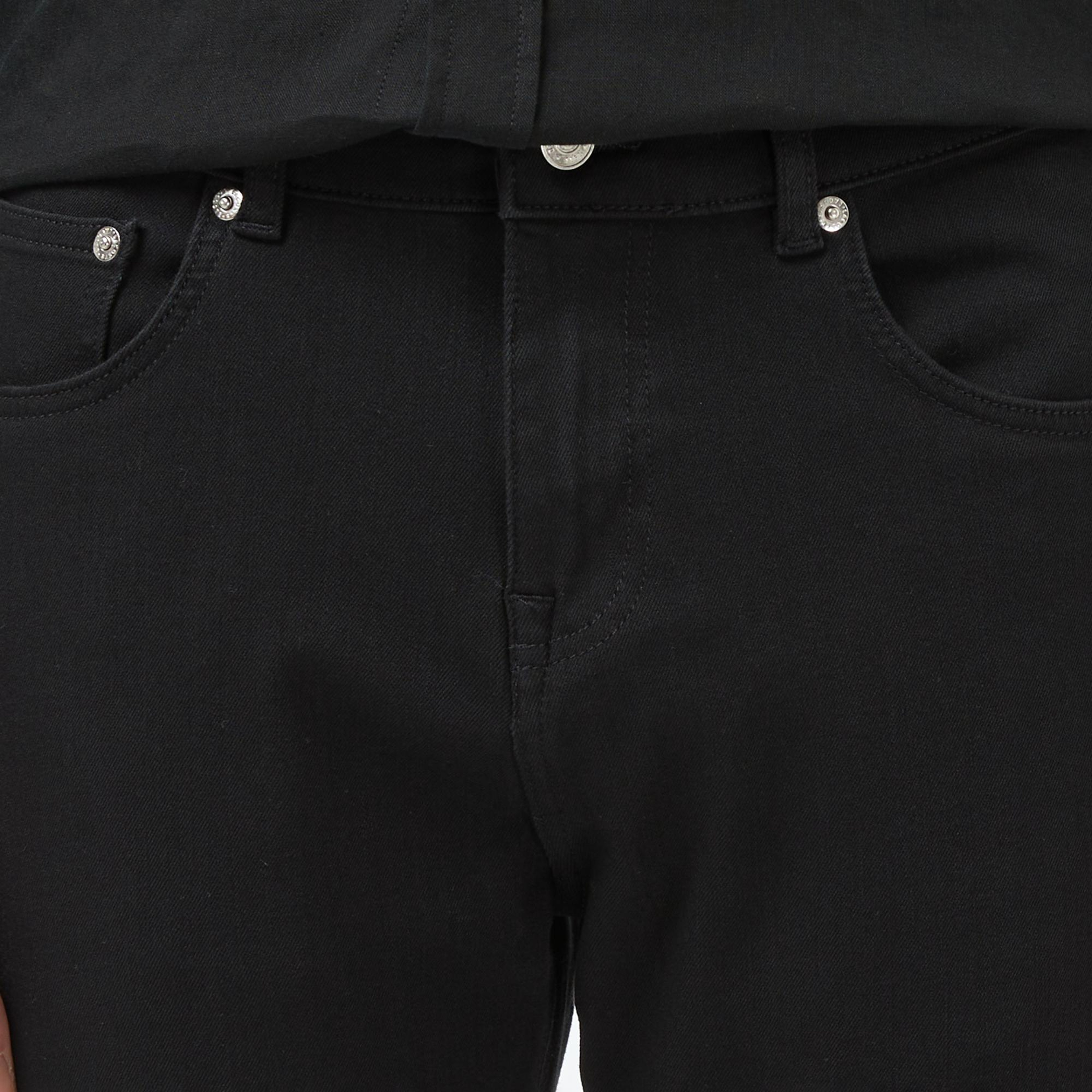Lacoste Erkek Regular Fit Siyah Jean Pantolon