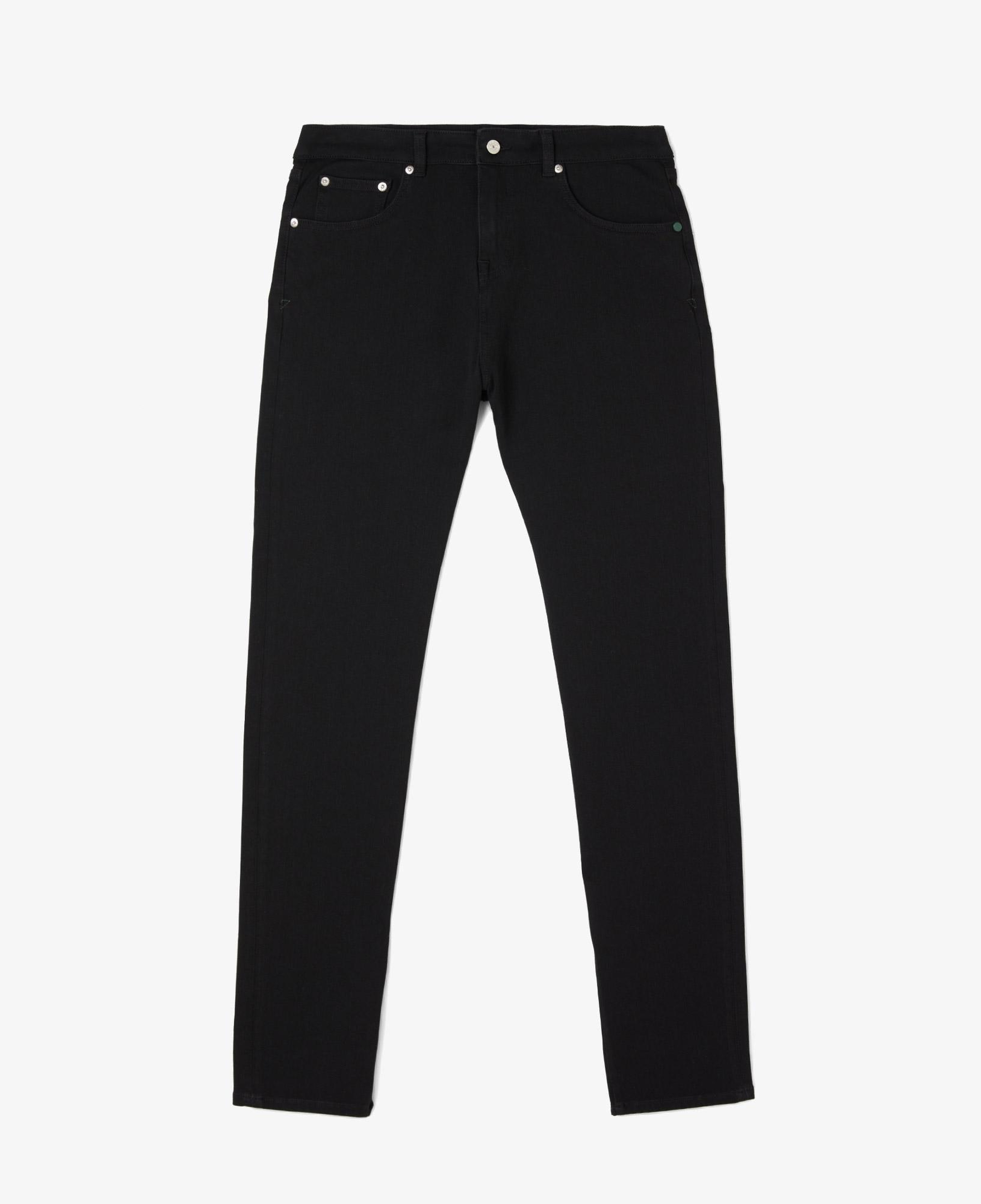 Lacoste Erkek Regular Fit Siyah Jean Pantolon