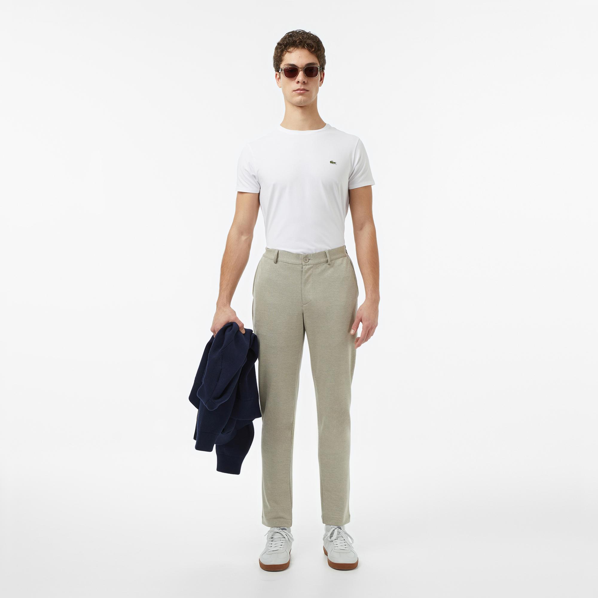 Lacoste Erkek Regular Fit Bej Pantolon