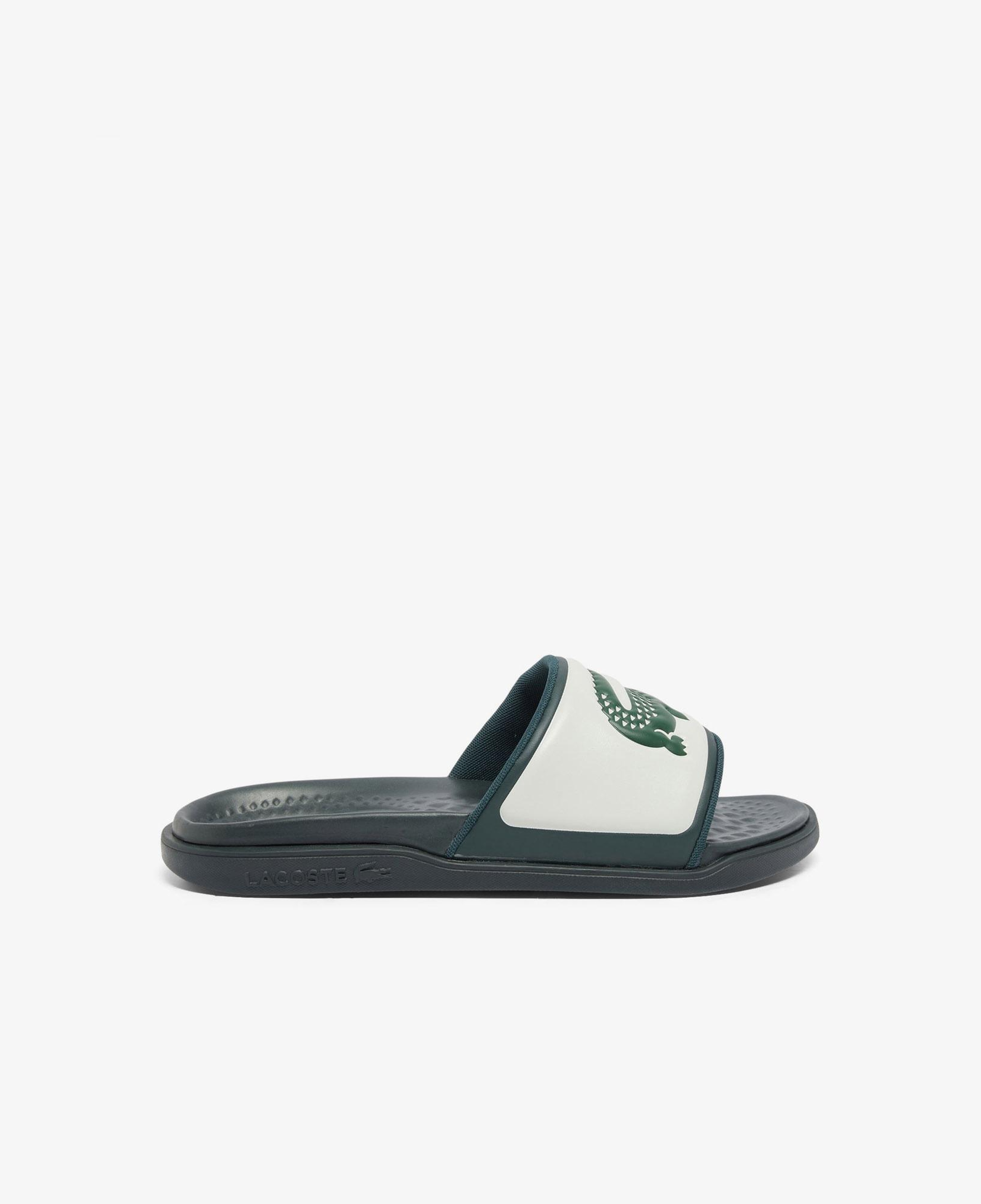 Lacoste Serve Slide Dual Erkek Yeşil Terlik