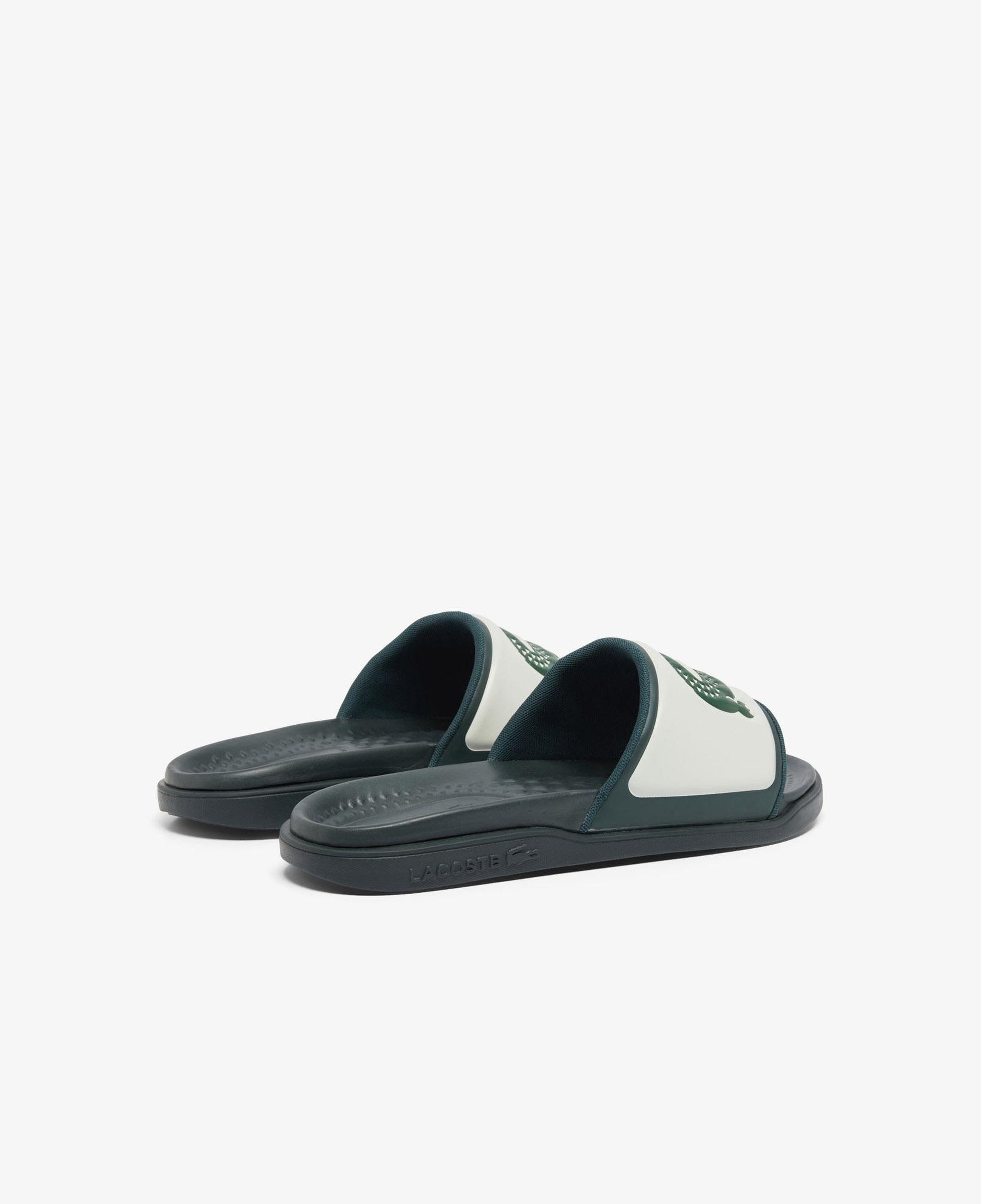 Lacoste Serve Slide Dual Erkek Yeşil Terlik