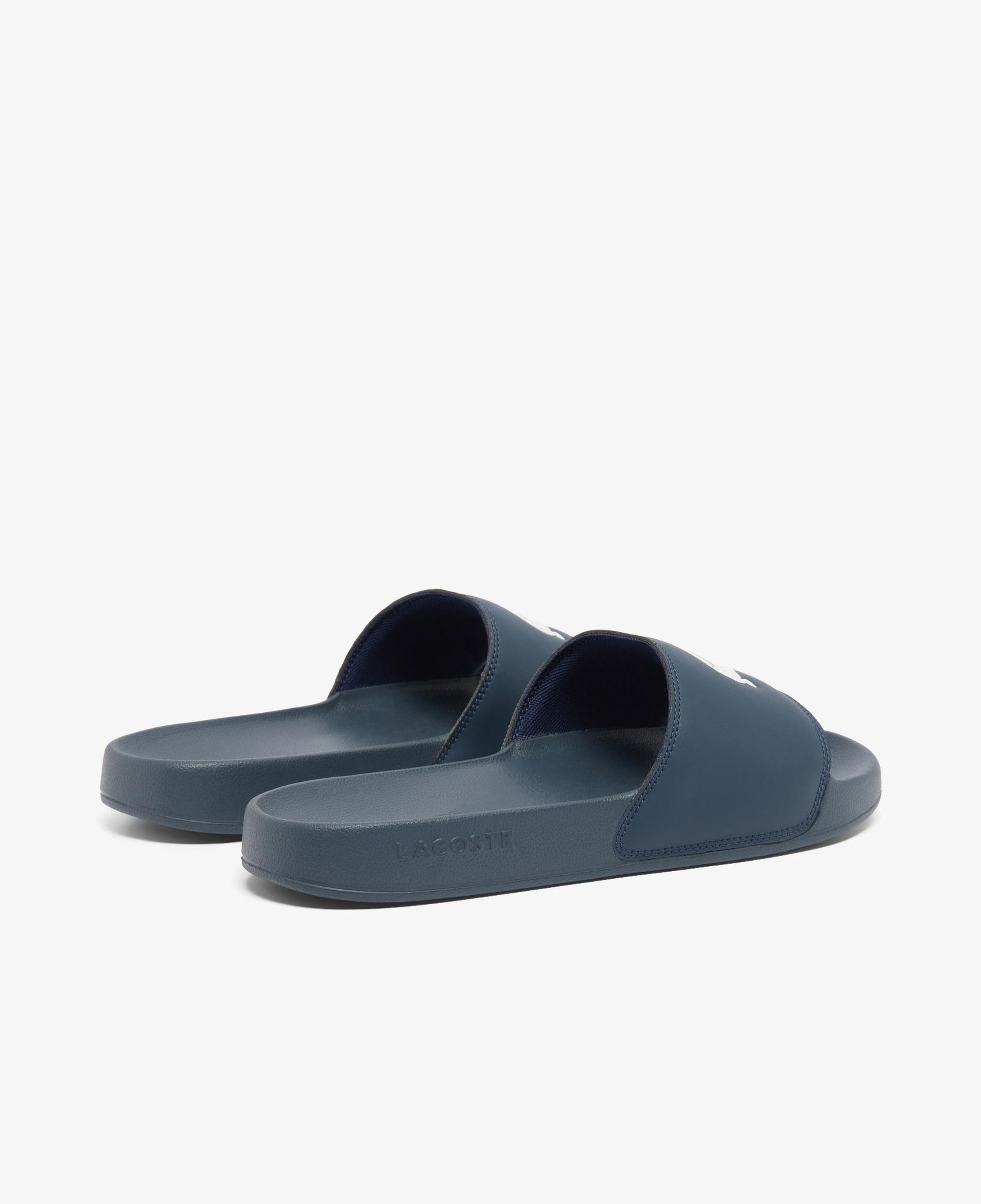 Lacoste Serve Slide Erkek Lacivert Terlik