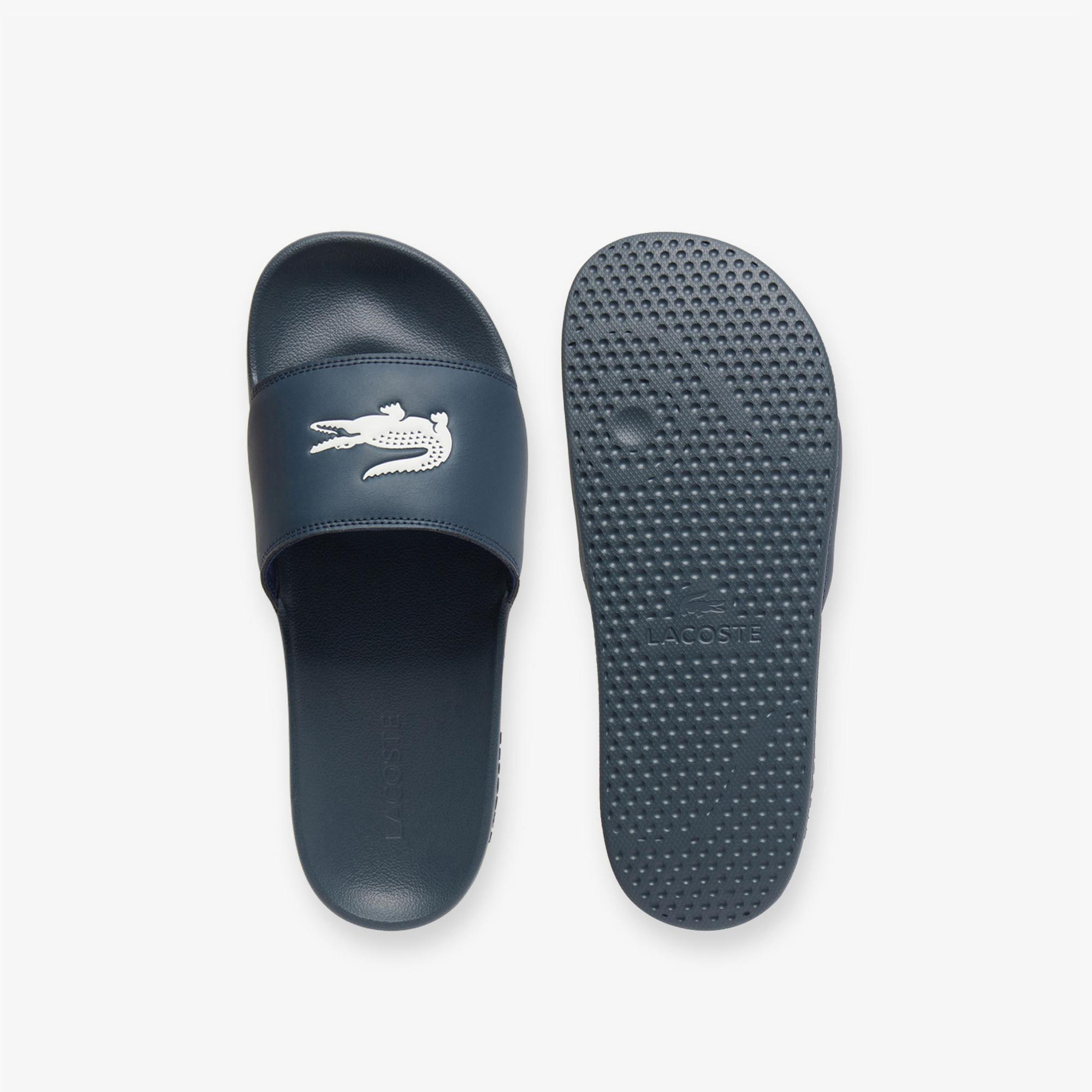Lacoste Serve Slide Erkek Lacivert Terlik