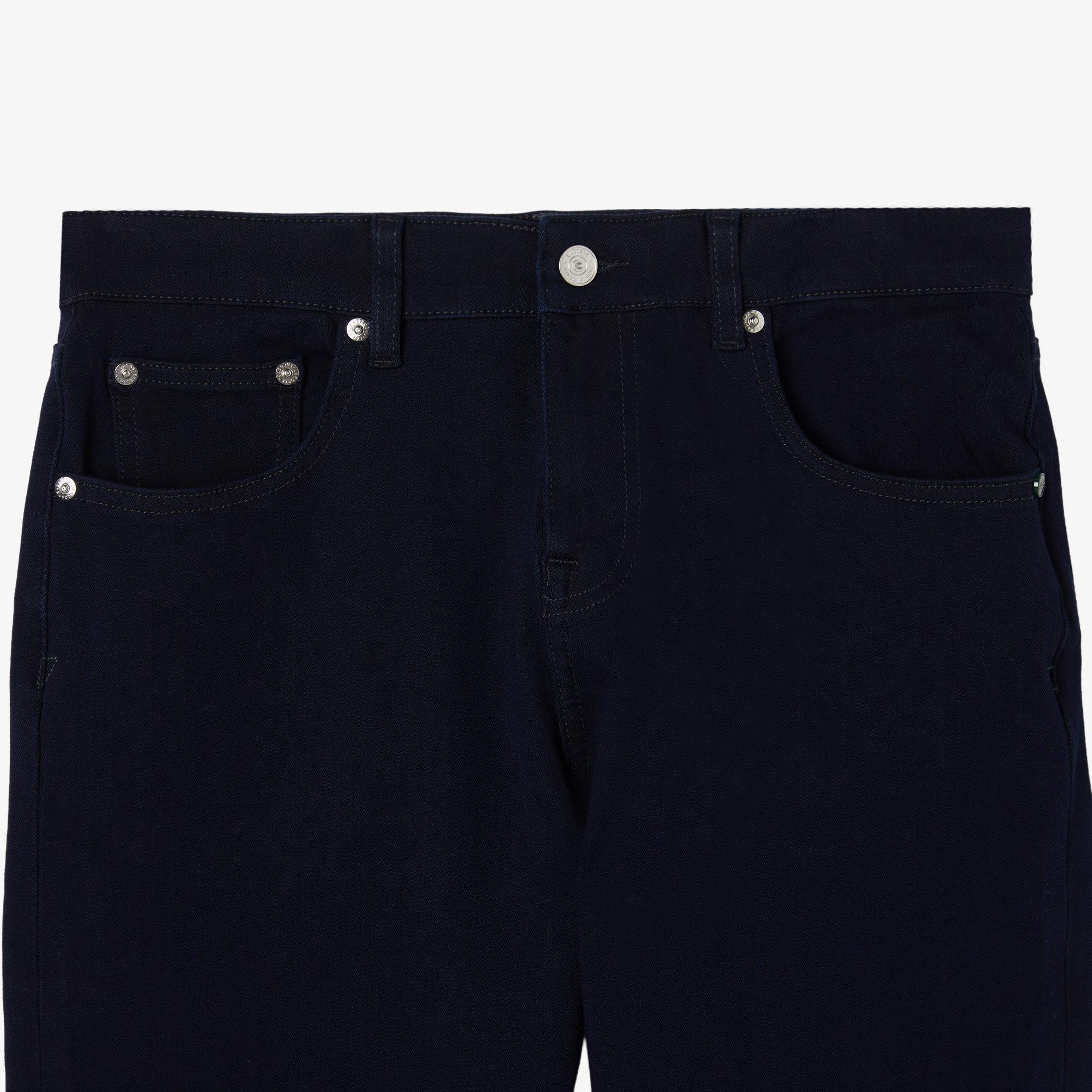 Lacoste Erkek Regular Fit Lacivert Jean Pantolon
