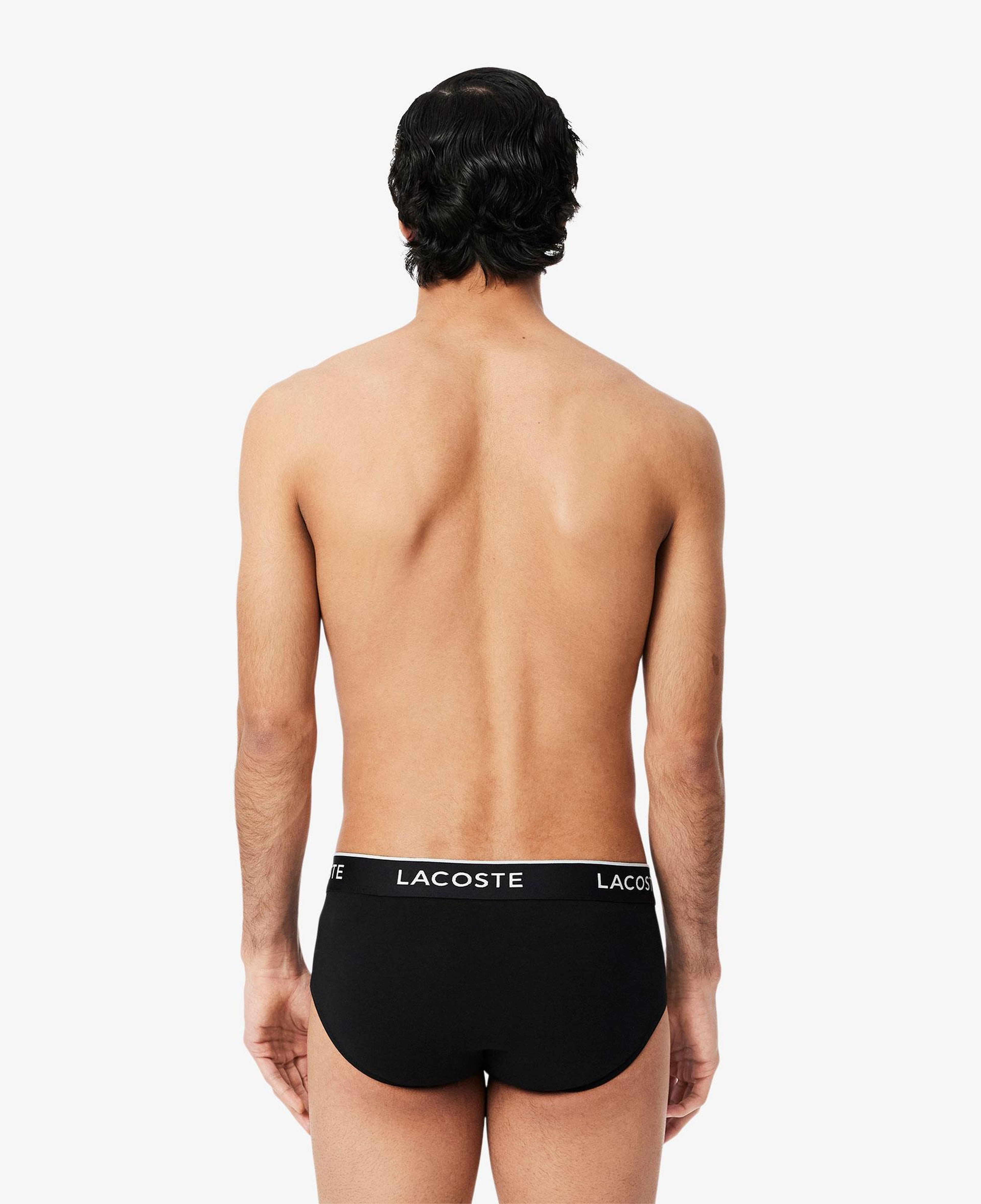 Lacoste Erkek 3'lü Siyah Külot