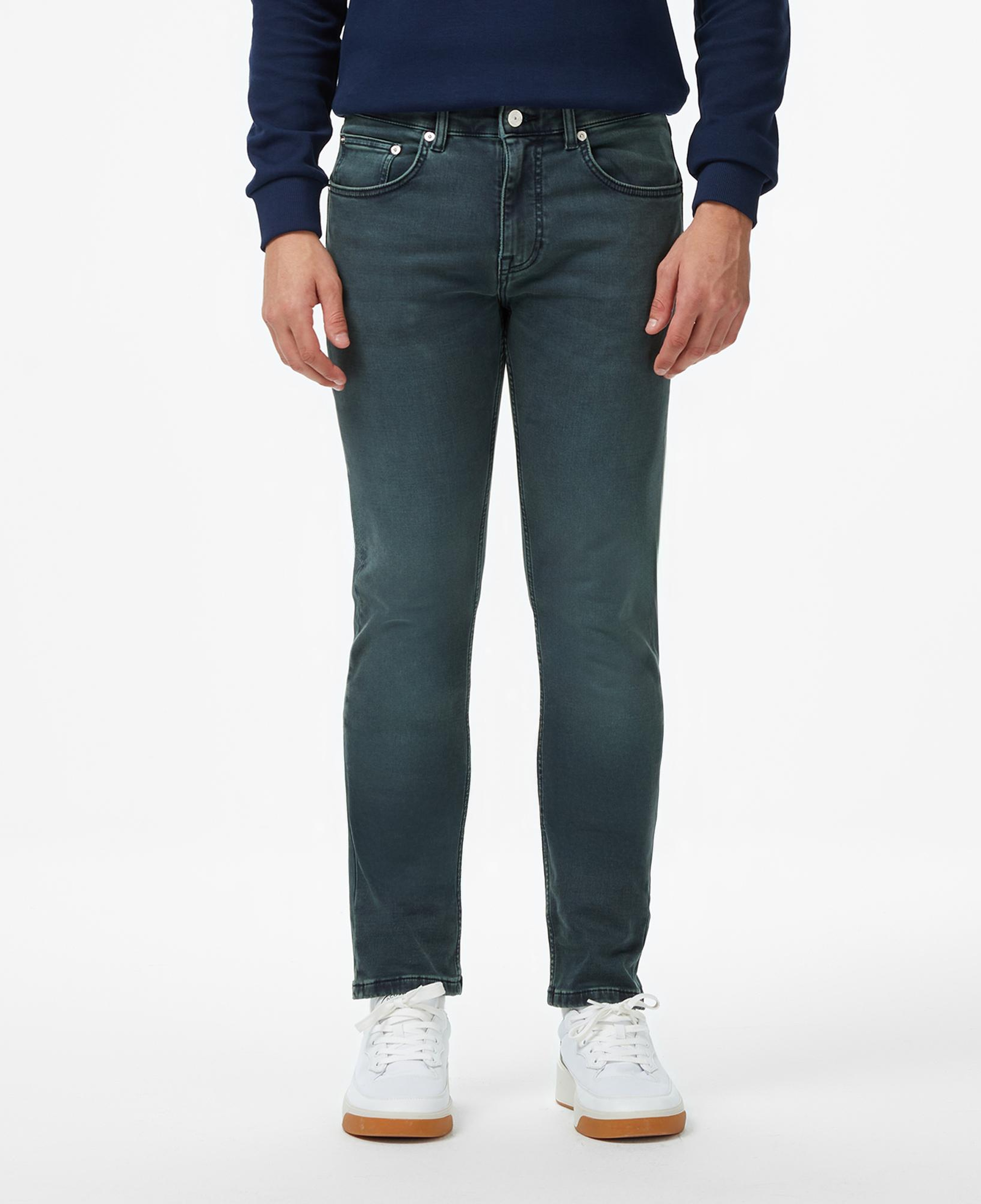 Erkek Slim Fit Lacivert Jean Pantolon
