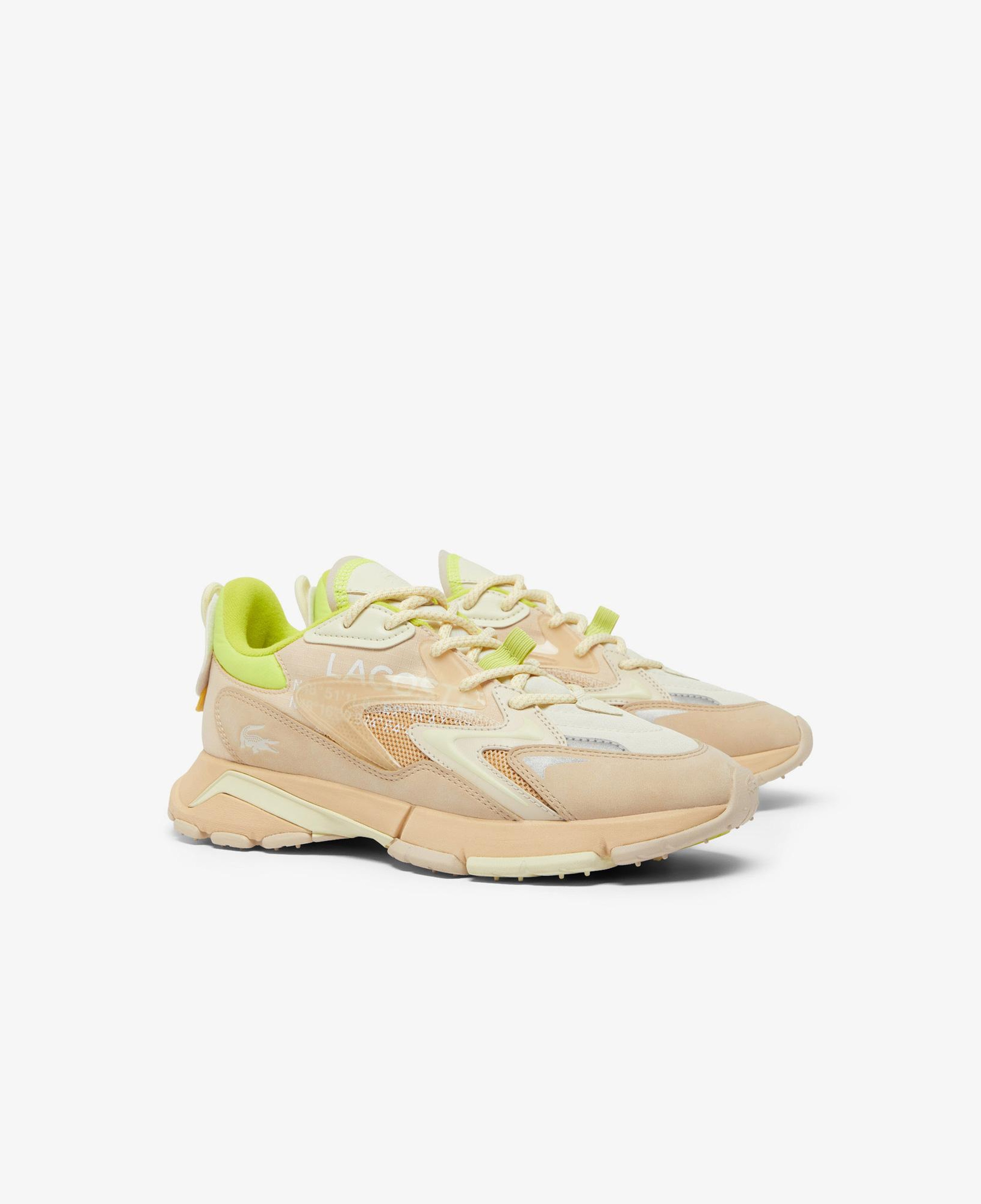 Lacoste L003 Neo Tech Erkek Bej Sneaker