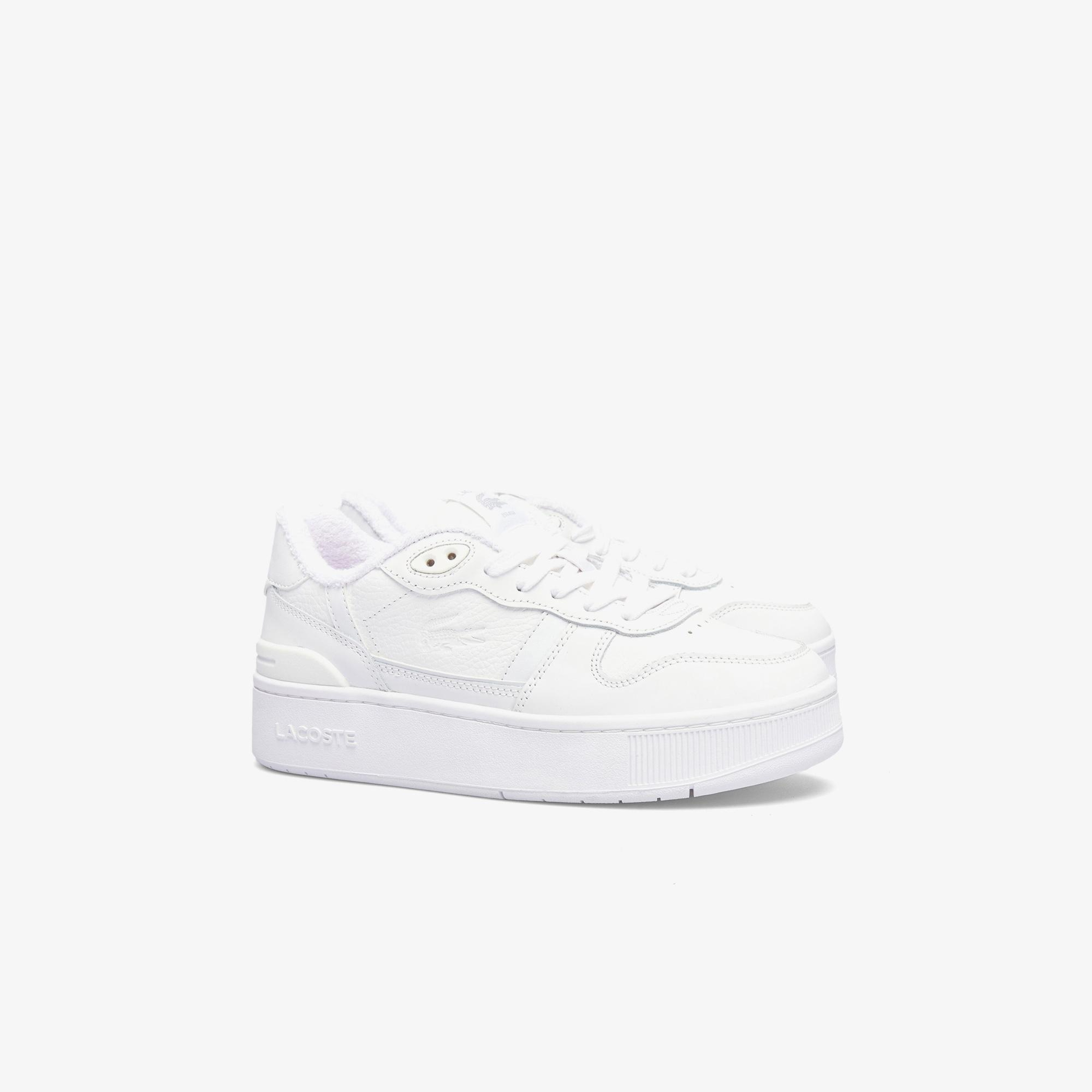 Lacoste T-Clip Platform Kadın Beyaz Sneaker