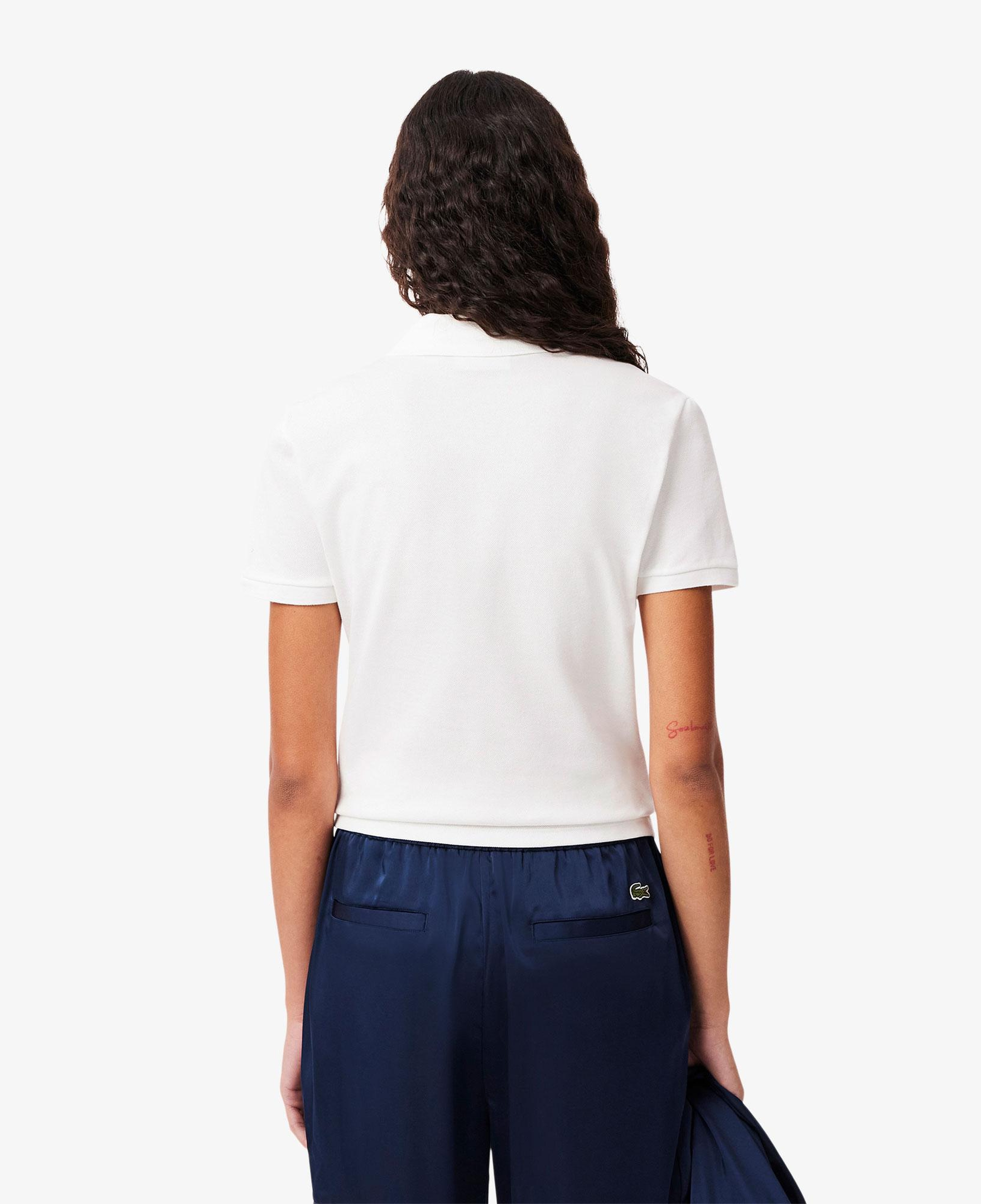 Lacoste L.12.D Kadın Slim Fit Beyaz Polo