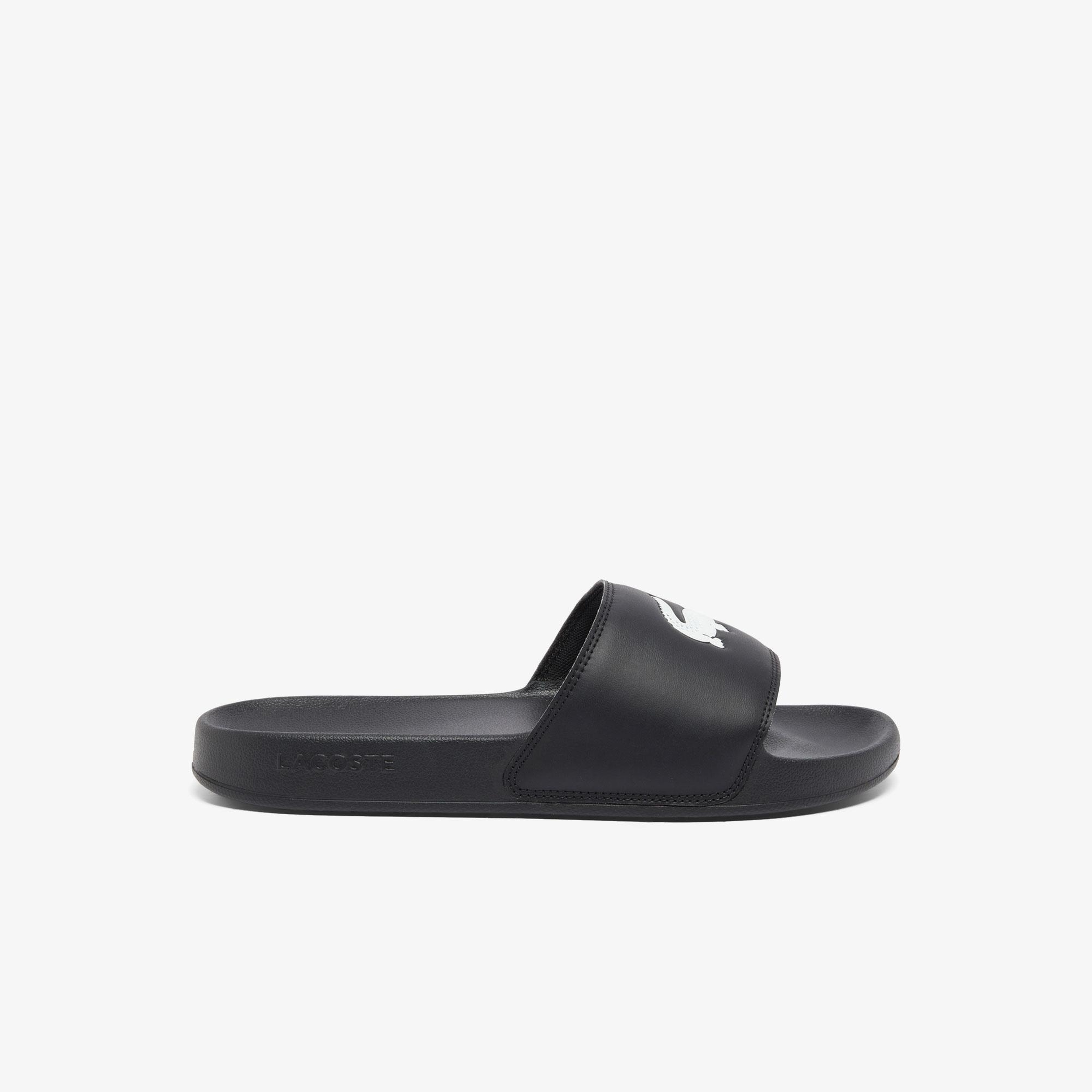 Lacoste Serve Slide Erkek Siyah Terlik