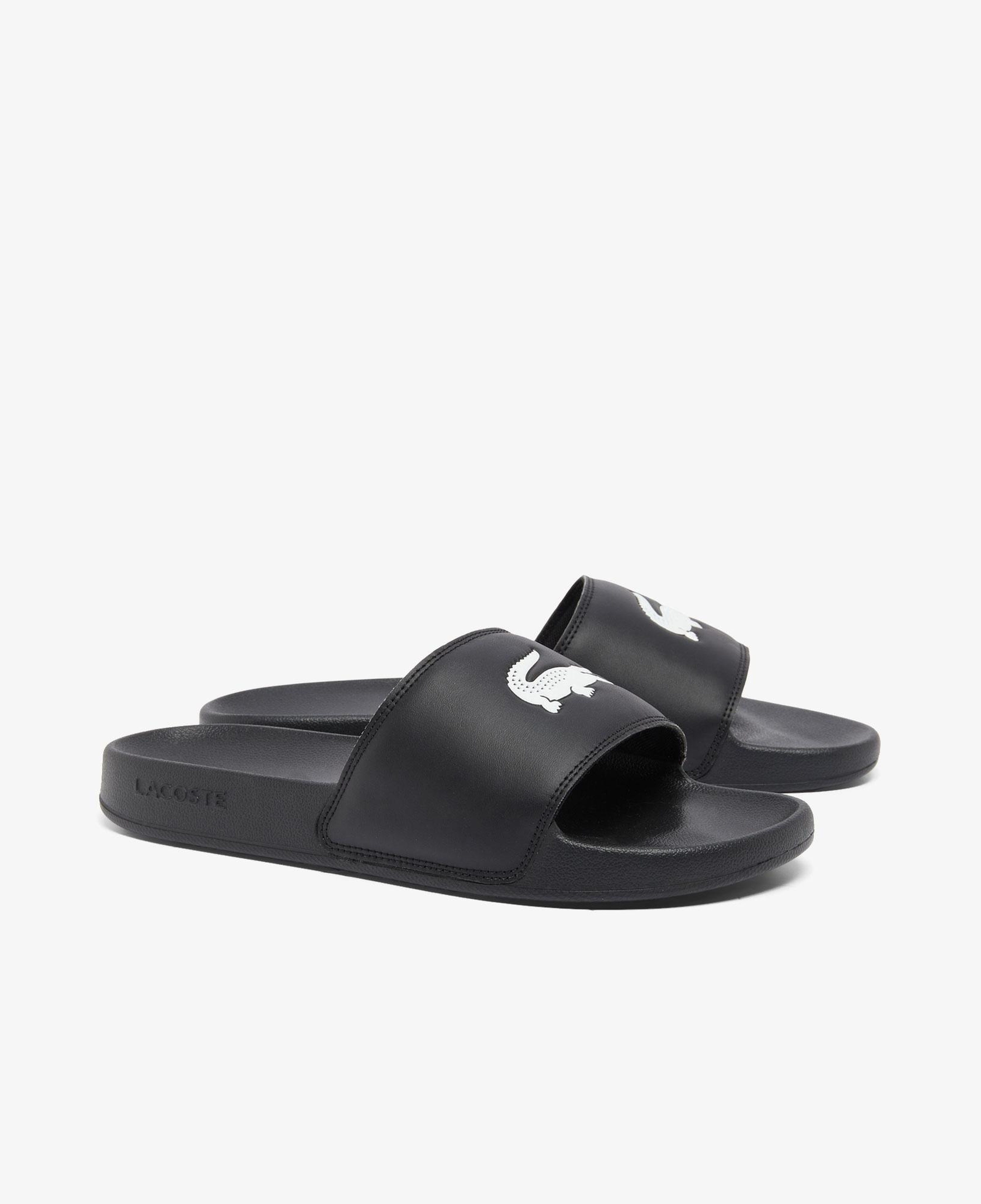 Lacoste Serve Slide Erkek Siyah Terlik