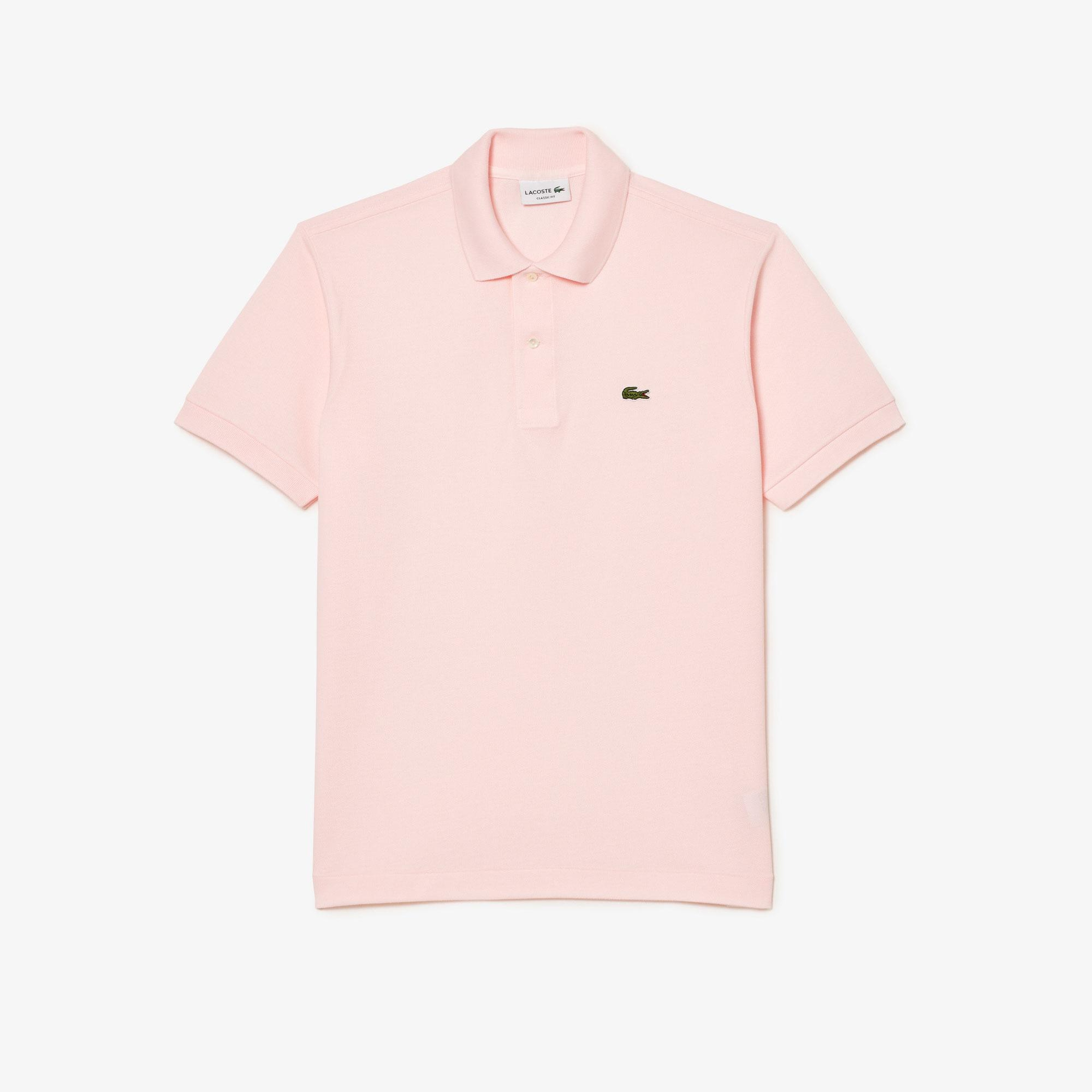 Lacoste L.12.12 Erkek Classic Fit Açık Pembe Polo