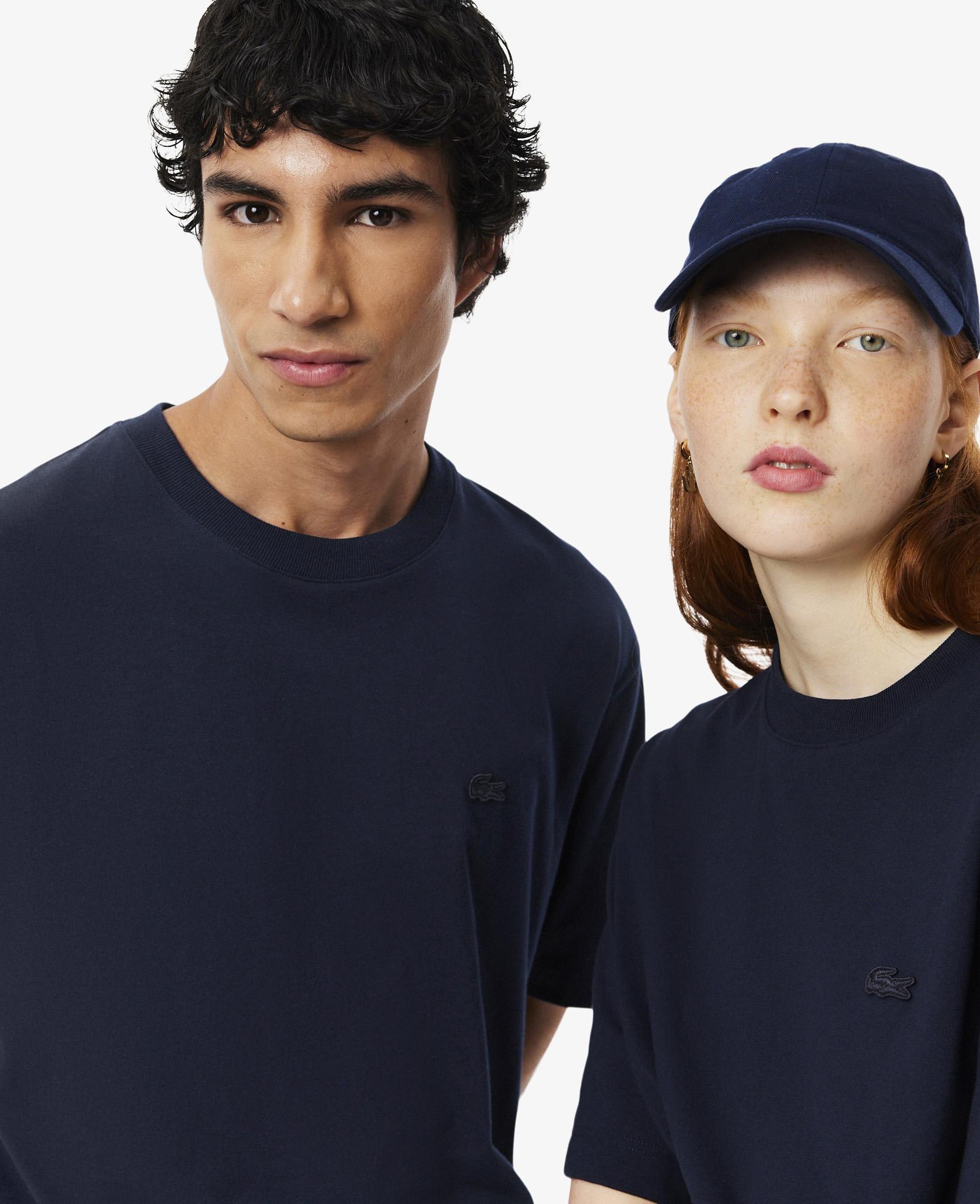 Lacoste Loose Fit Erkek Lacivert T-Shirt