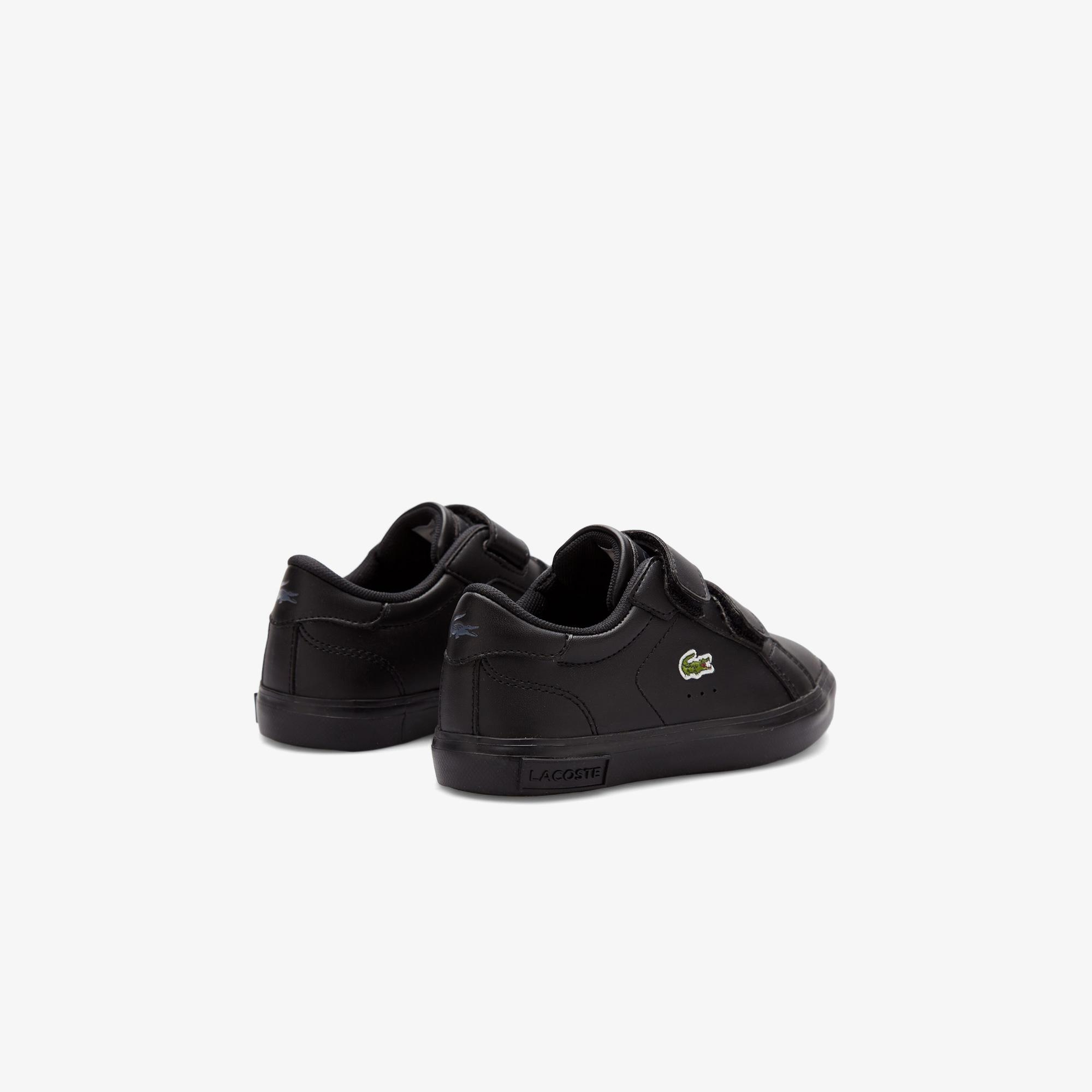 Lacoste Powercourt Çocuk Siyah Sneaker
