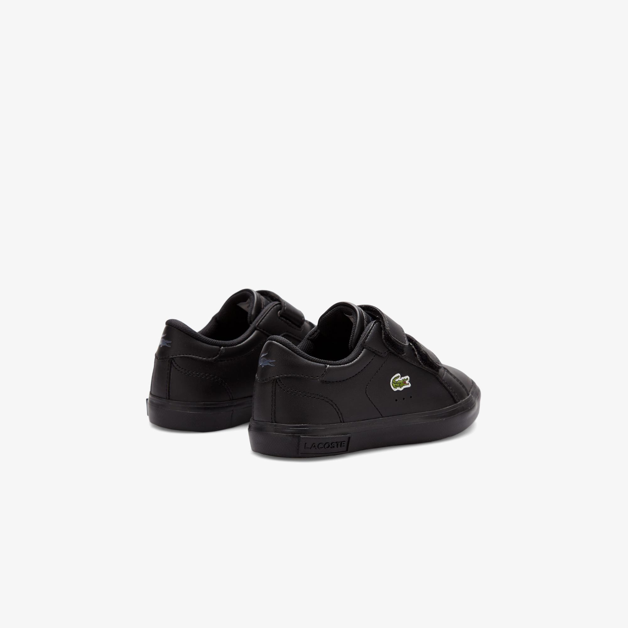 Lacoste Powercourt Çocuk Siyah Sneaker