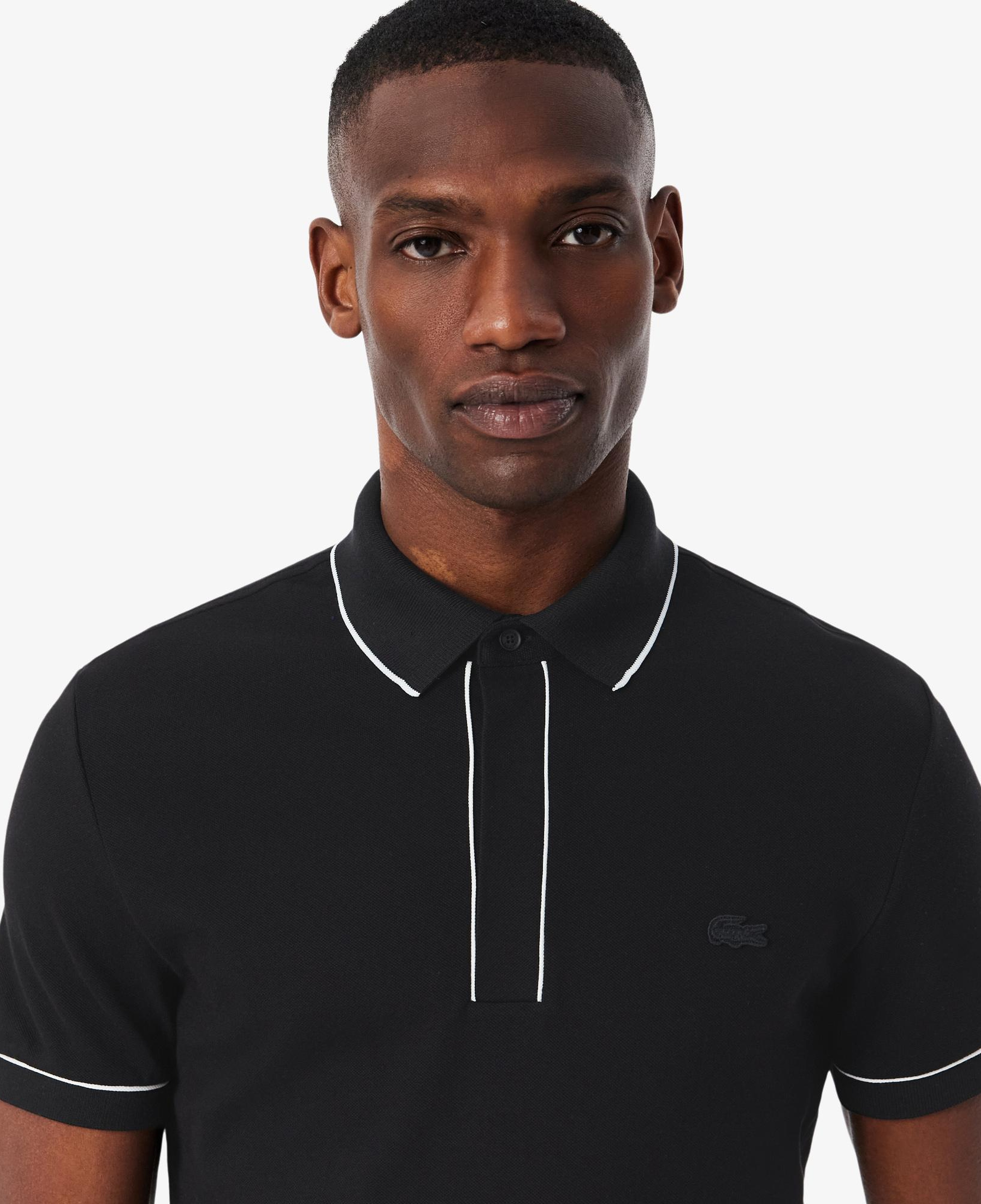 Lacoste Paris Erkek Regular Fit Siyah Polo