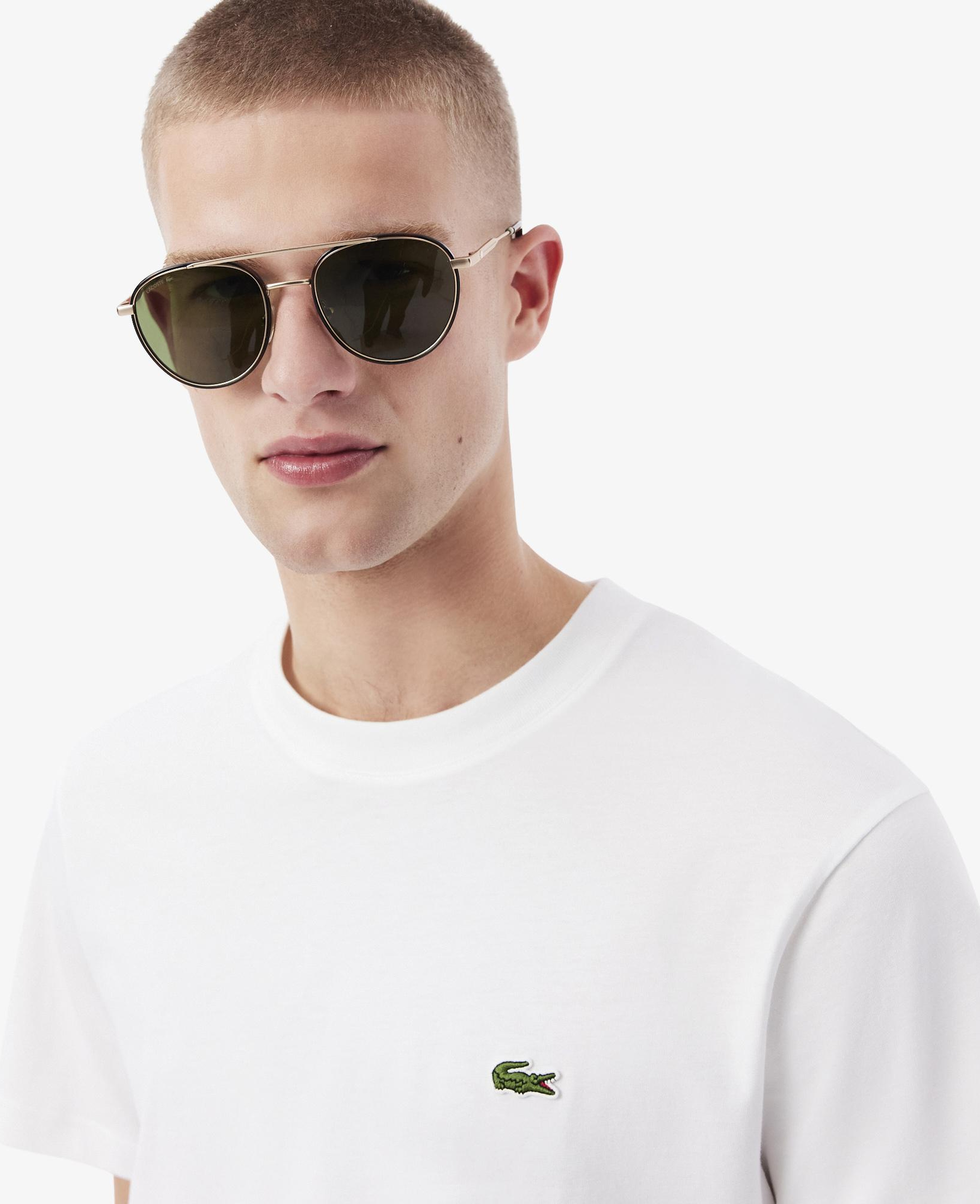 Lacoste Classic Fit Erkek Beyaz T-Shirt