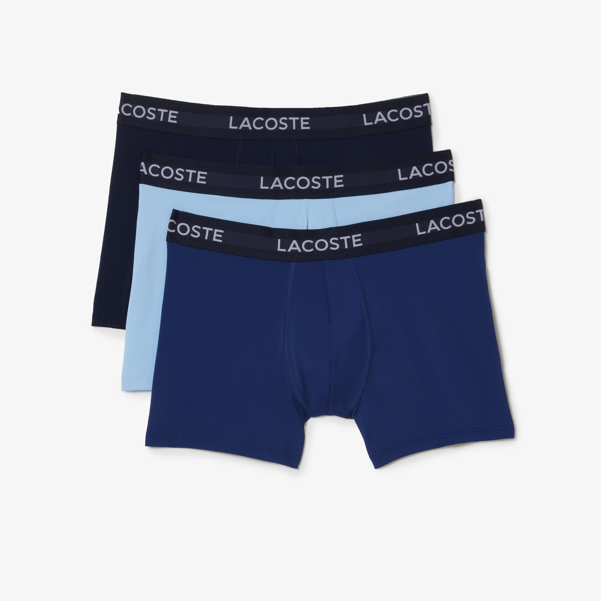 Lacoste Erkek 3'lü Renkli Boxer