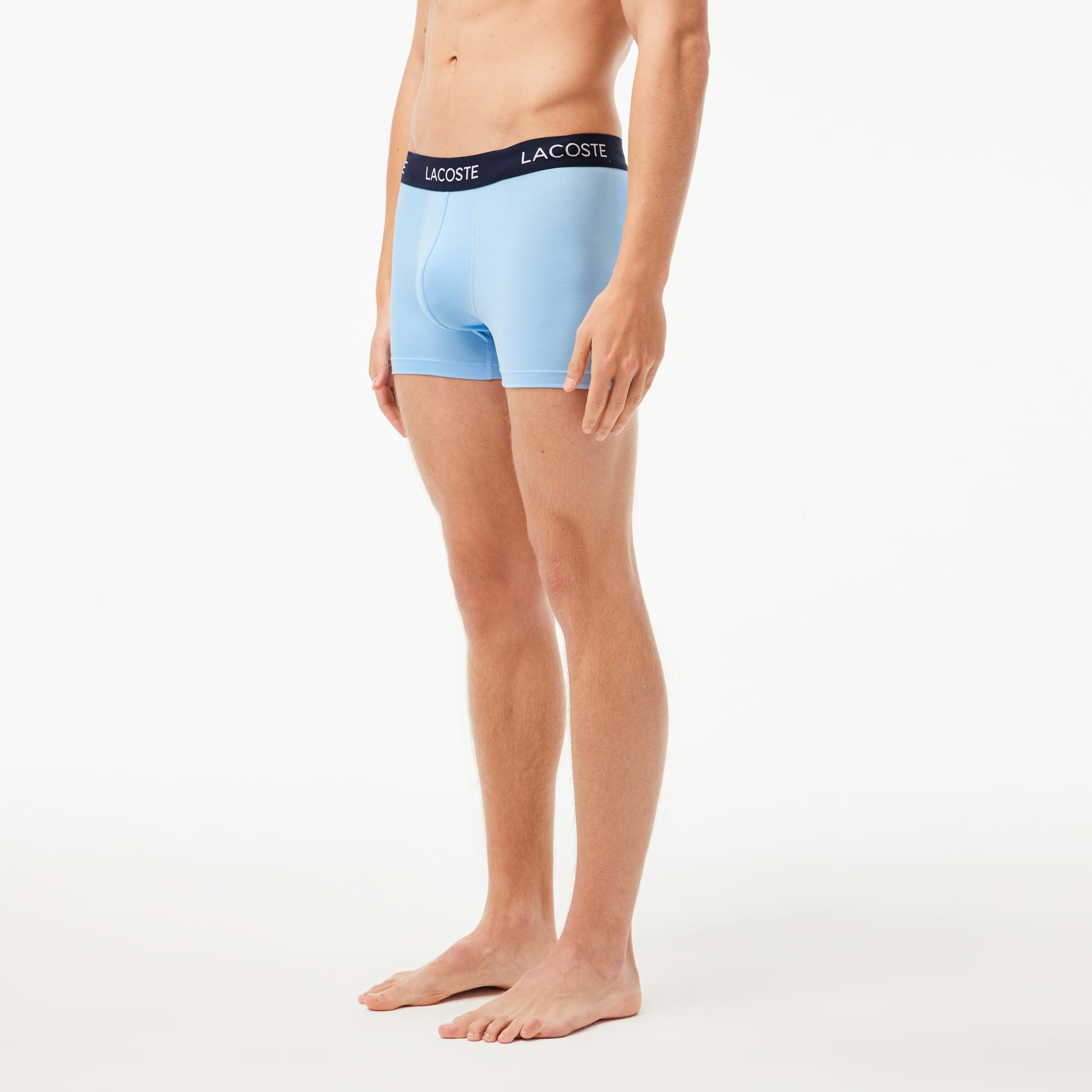 Lacoste Erkek 3'lü Renkli Boxer