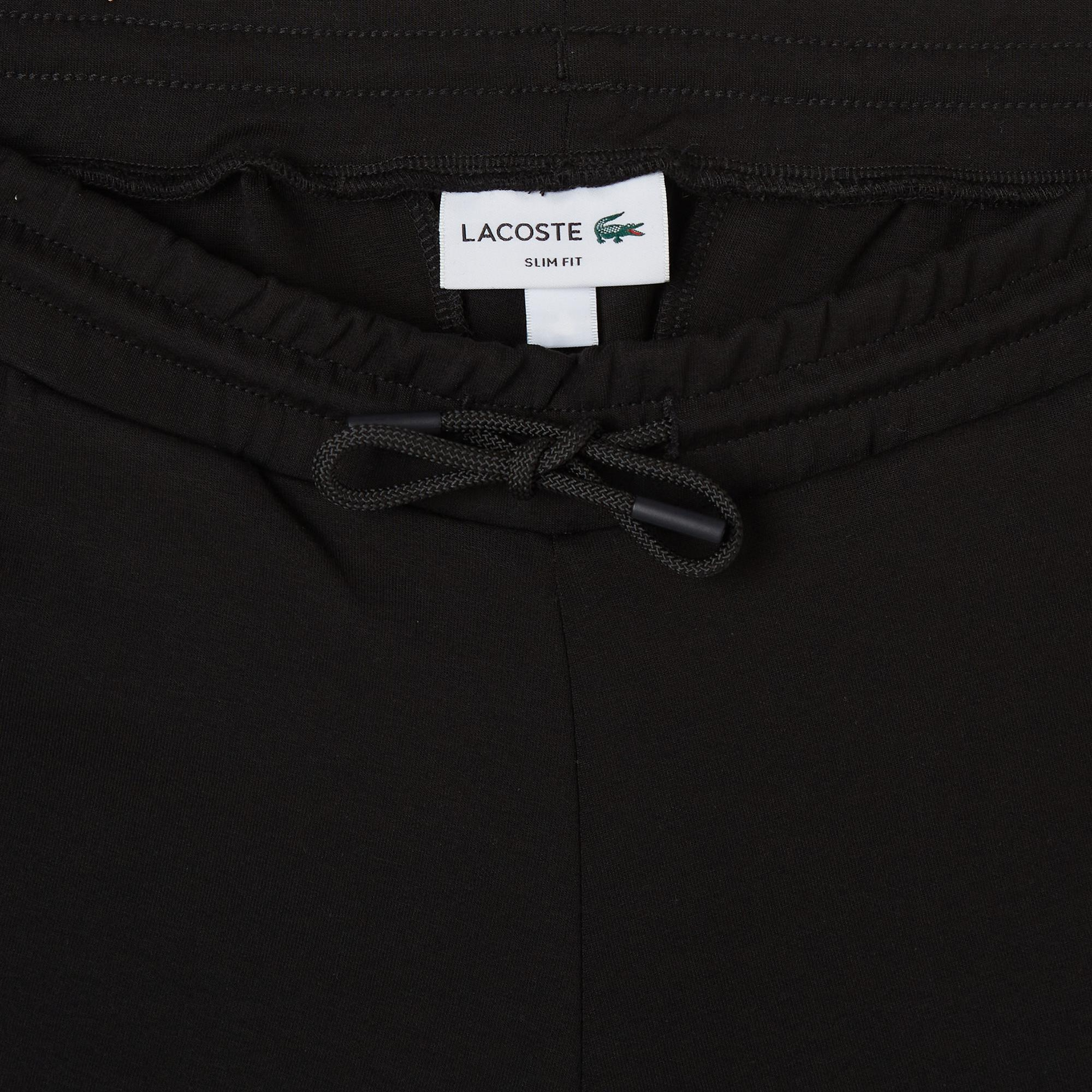 Lacoste Erkek Slim Fit Siyah Eşofman Altı