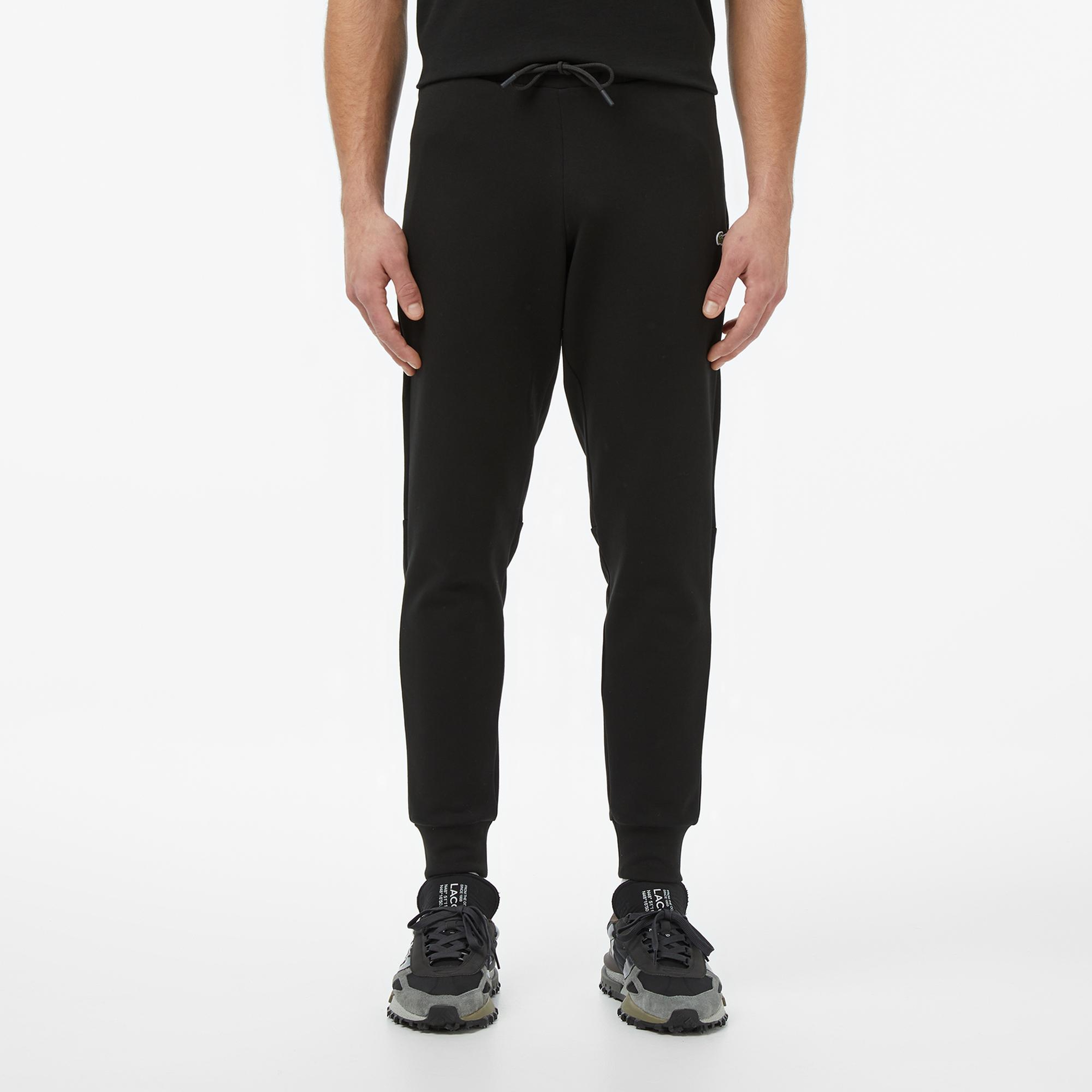 Lacoste Erkek Slim Fit Siyah Eşofman Altı