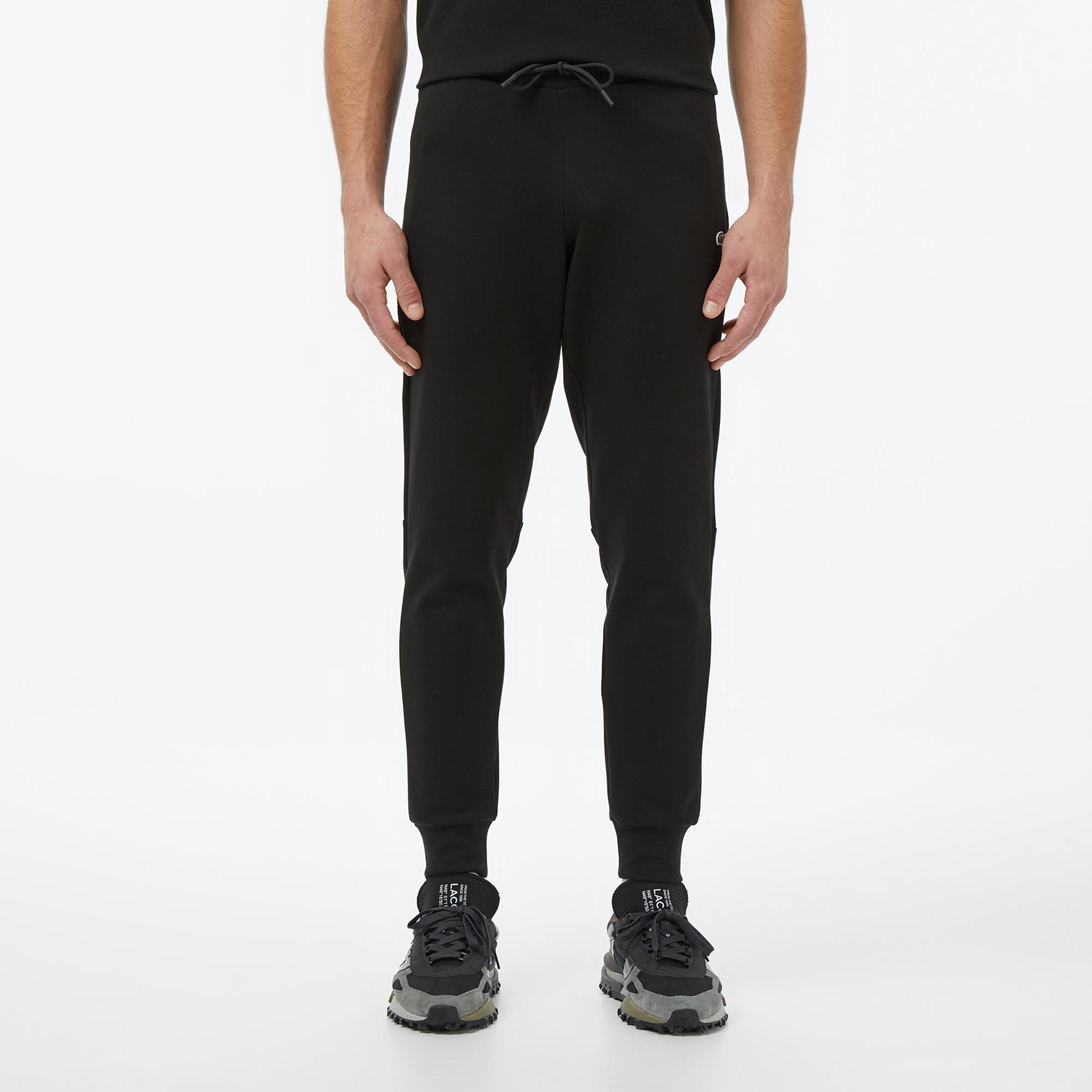 Lacoste Erkek Slim Fit Siyah Eşofman Altı