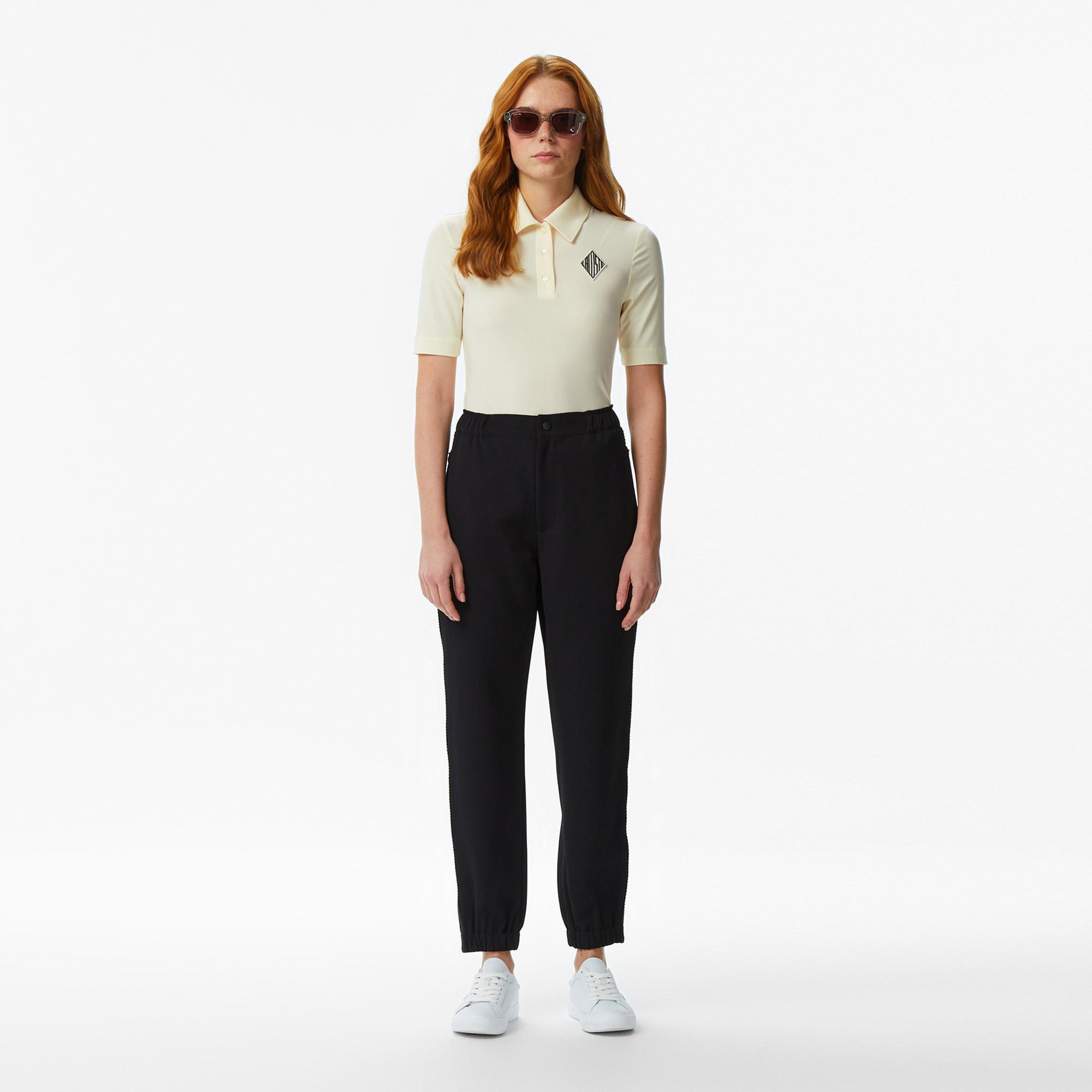 Lacoste Kadın Slim Fit Sarı Polo