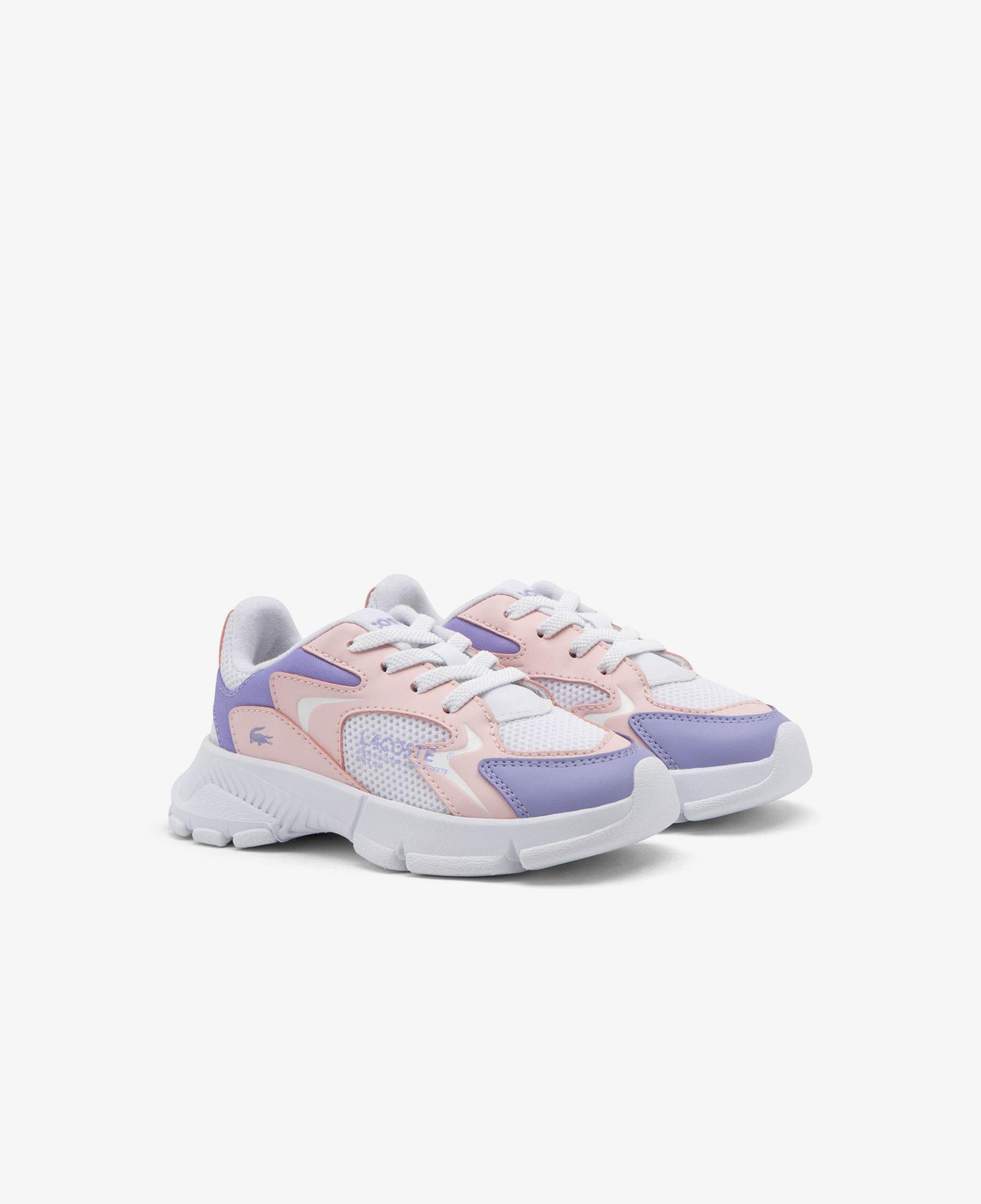 Lacoste L003 Neo Çocuk Mor Sneaker