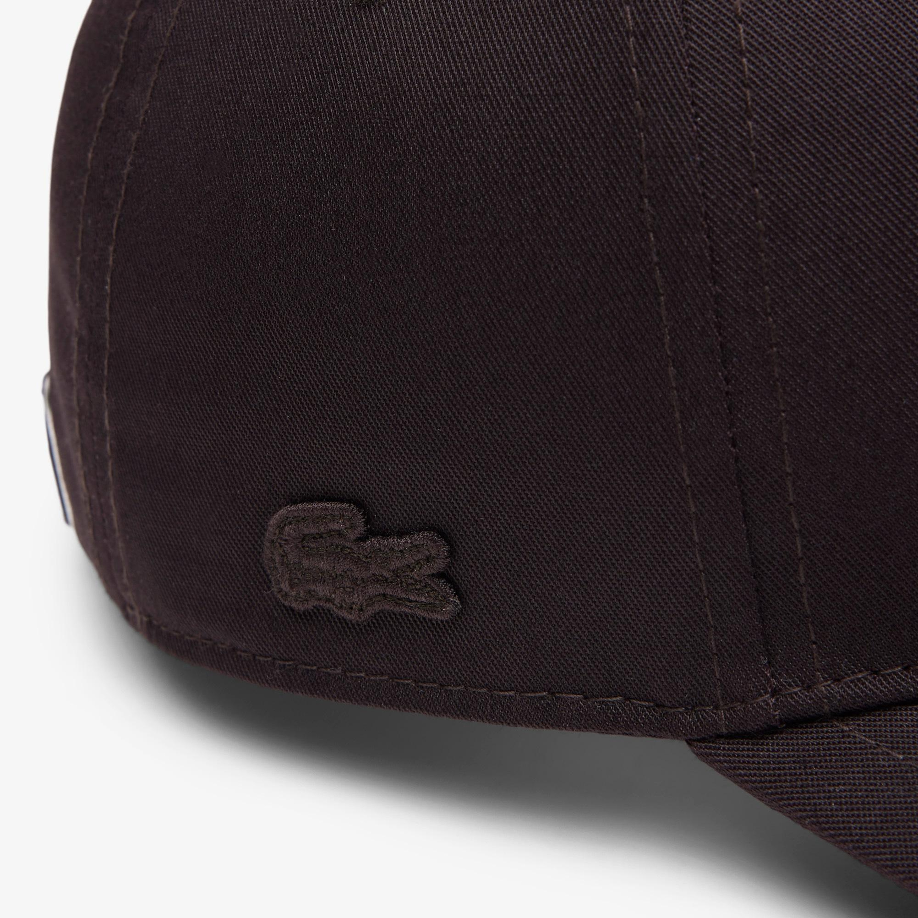 Lacoste Unisex Koyu Kahverengi Şapka