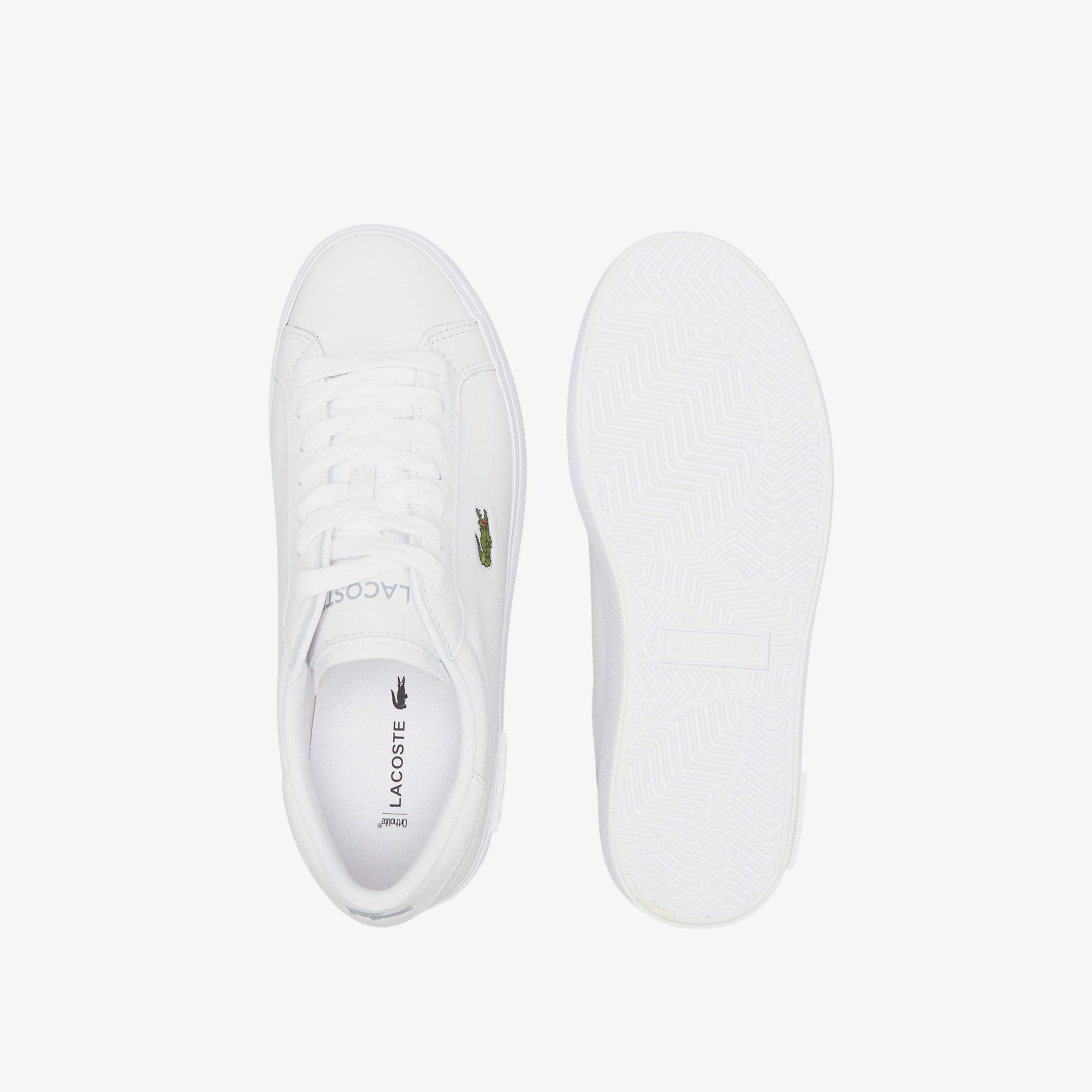 Lacoste Powercourt Kadın Beyaz Sneaker