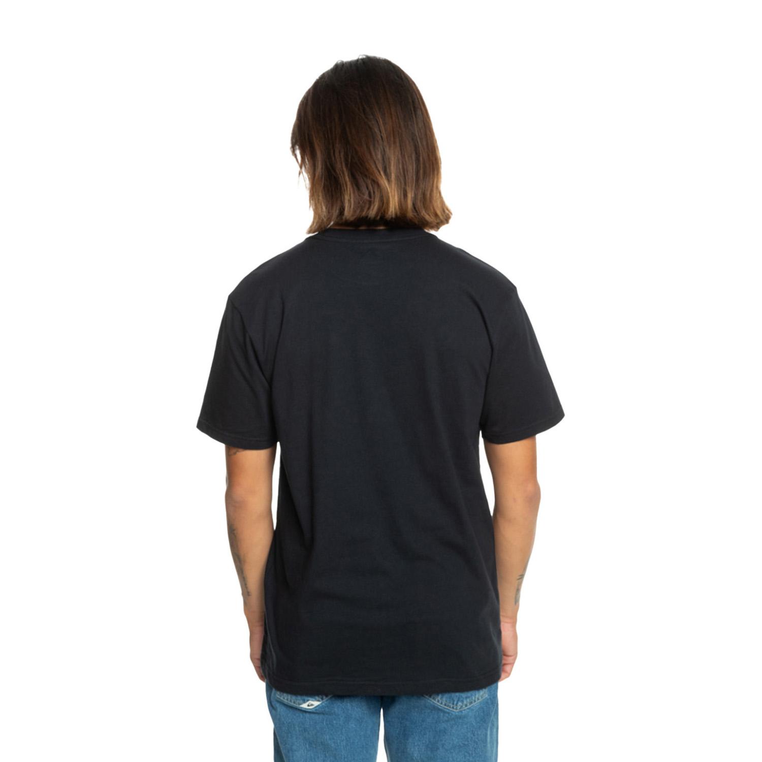Quiksilver One Last Surf Erkek Siyah Tişört