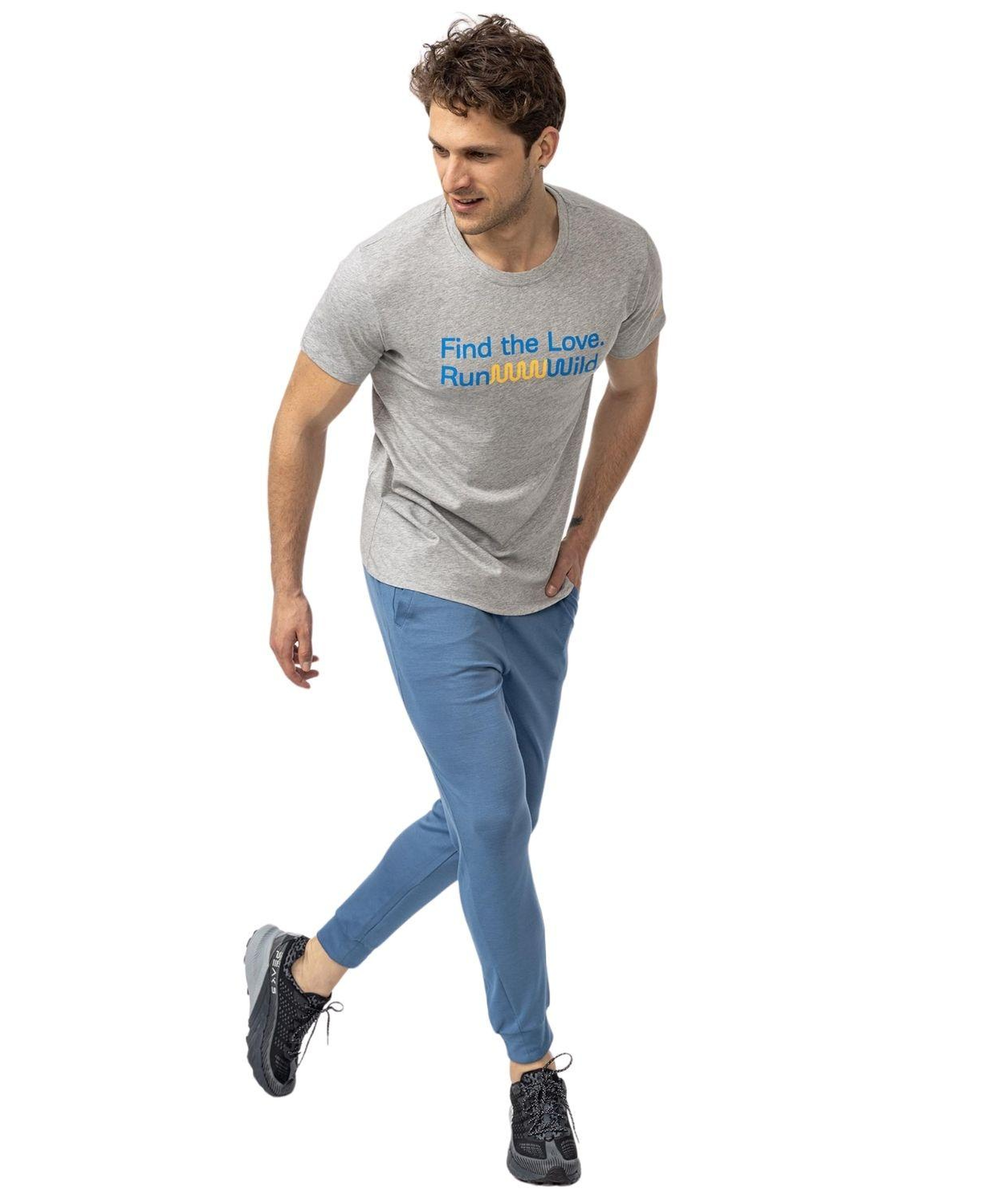 Merrell Text Erkek Gri Tişört