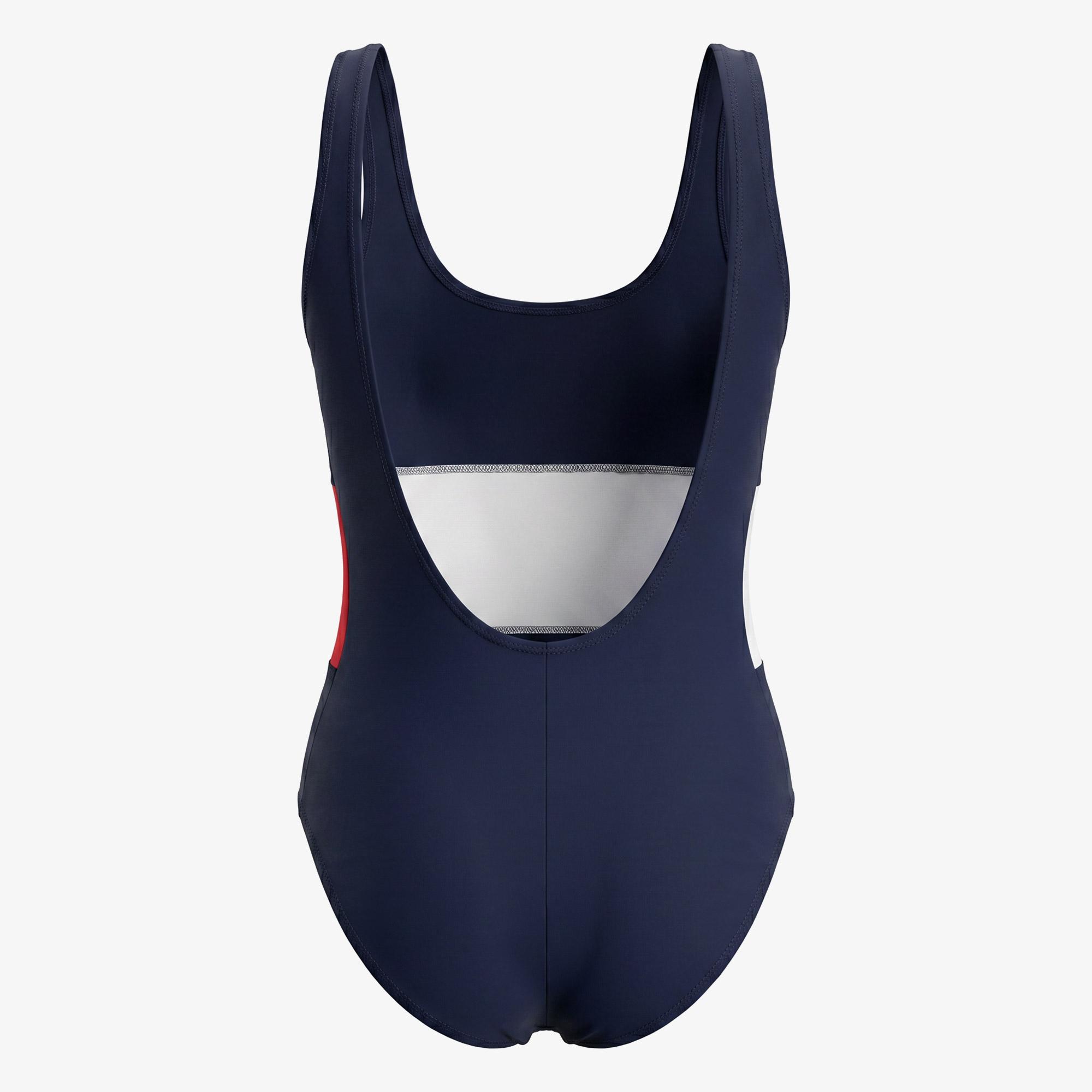 Tommy Hilfiger Core Flag Kadın Lacivert Mayo