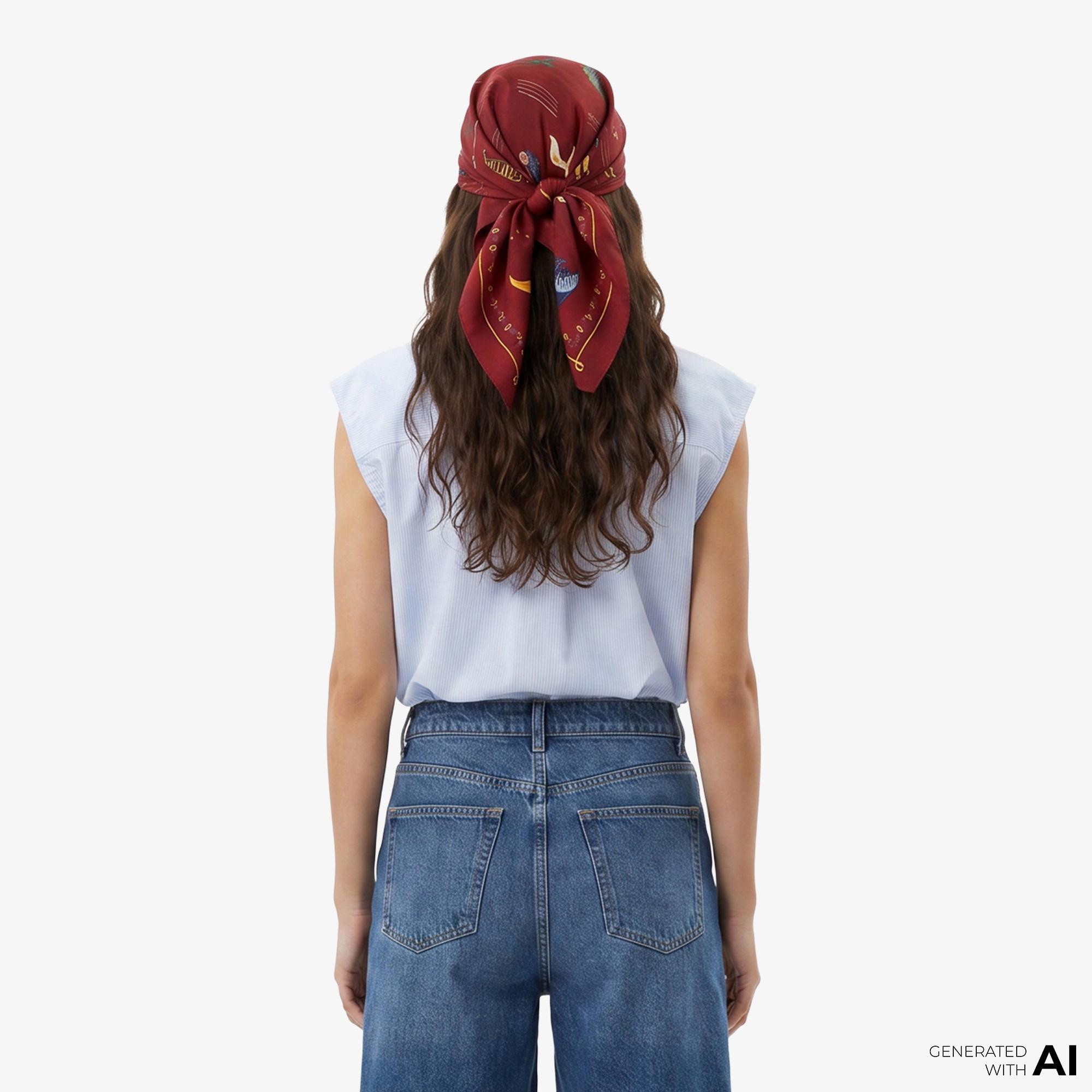 Tommy Hilfiger Denim Essentials Kadın Mavi Gömlek