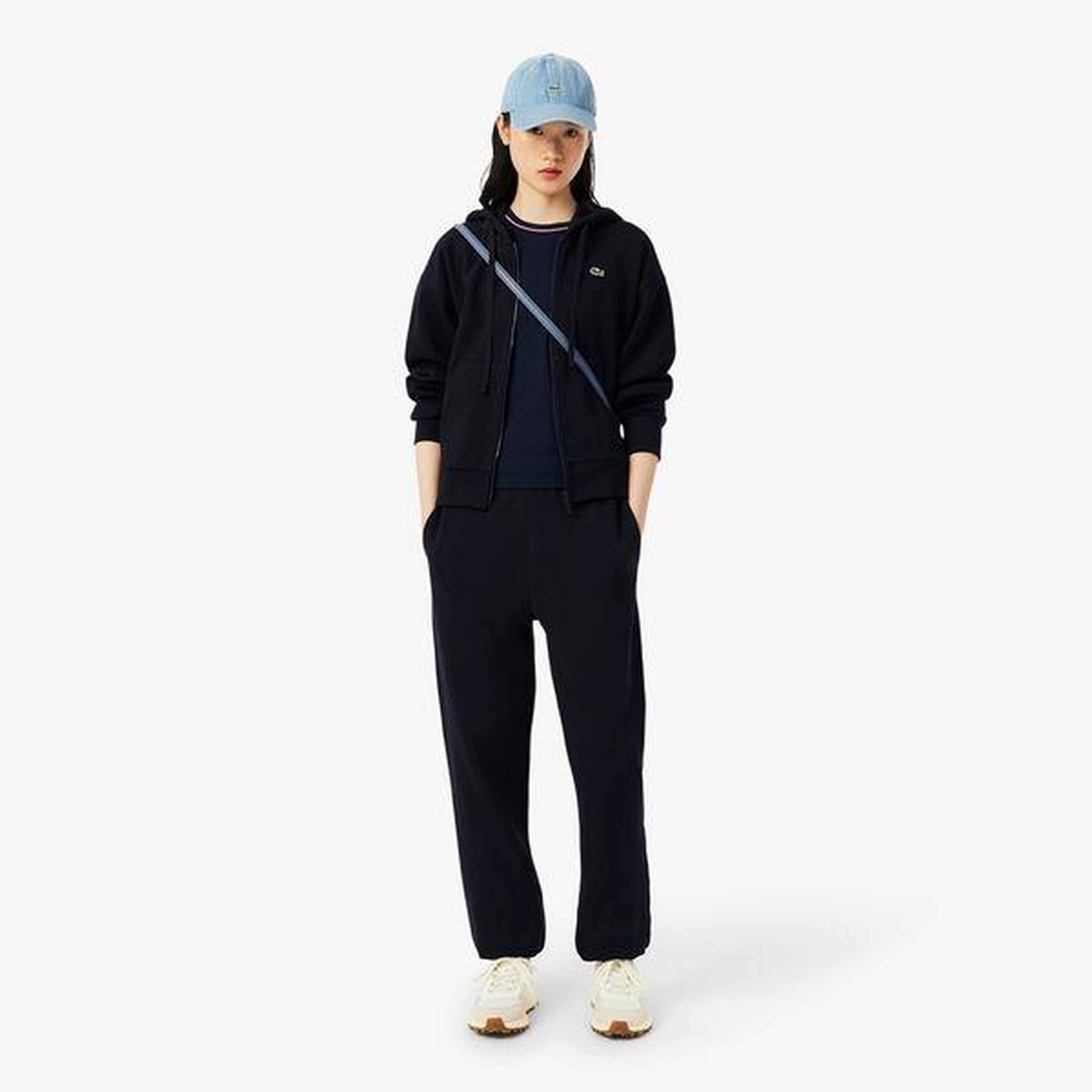 Lacoste Kadın Straight Fit Lacivert Eşofman Altı