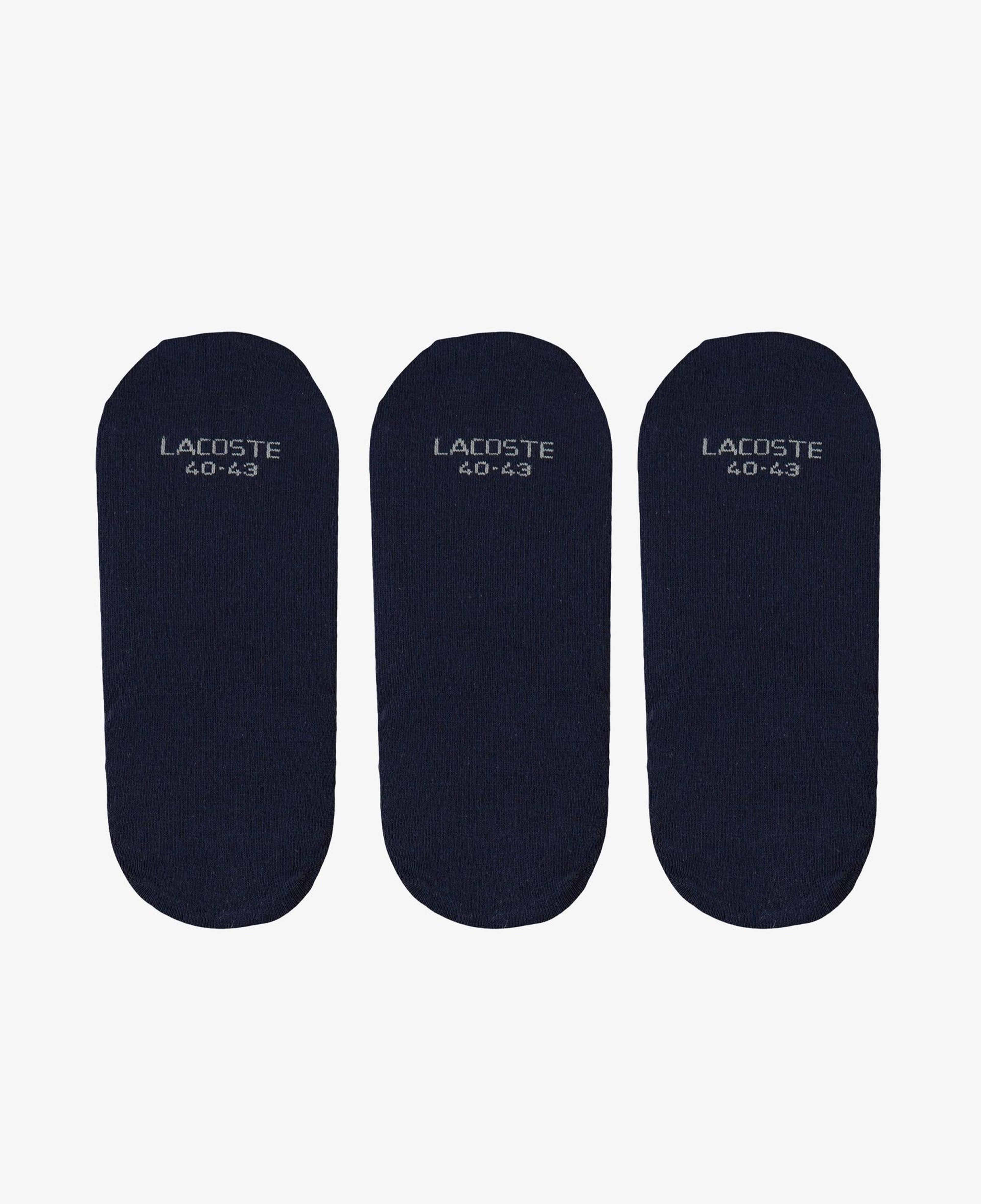 Lacoste Unisex 3'lü Lacivert Çorap