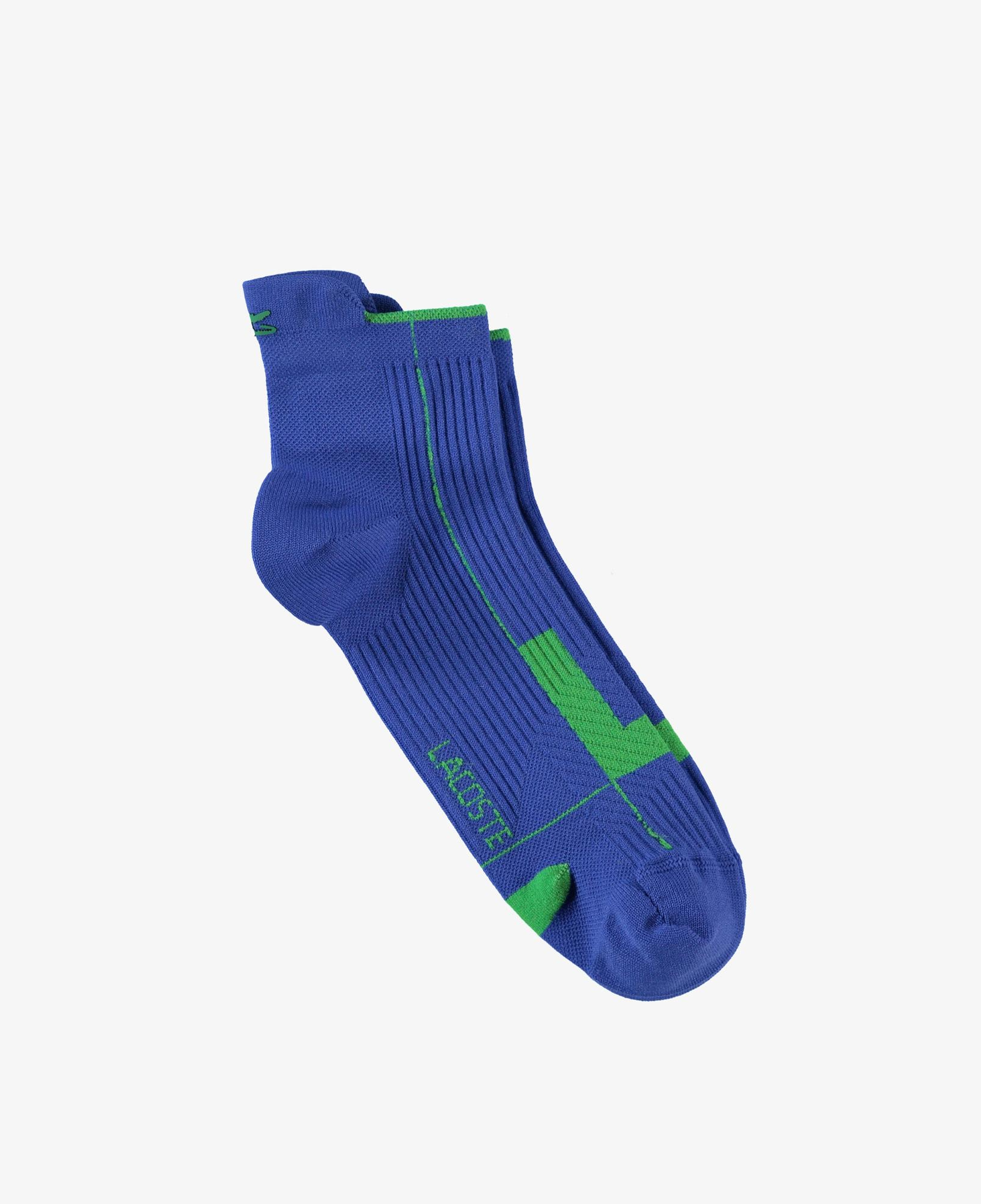 Lacoste Erkek Renk Bloklu Mavi Çorap