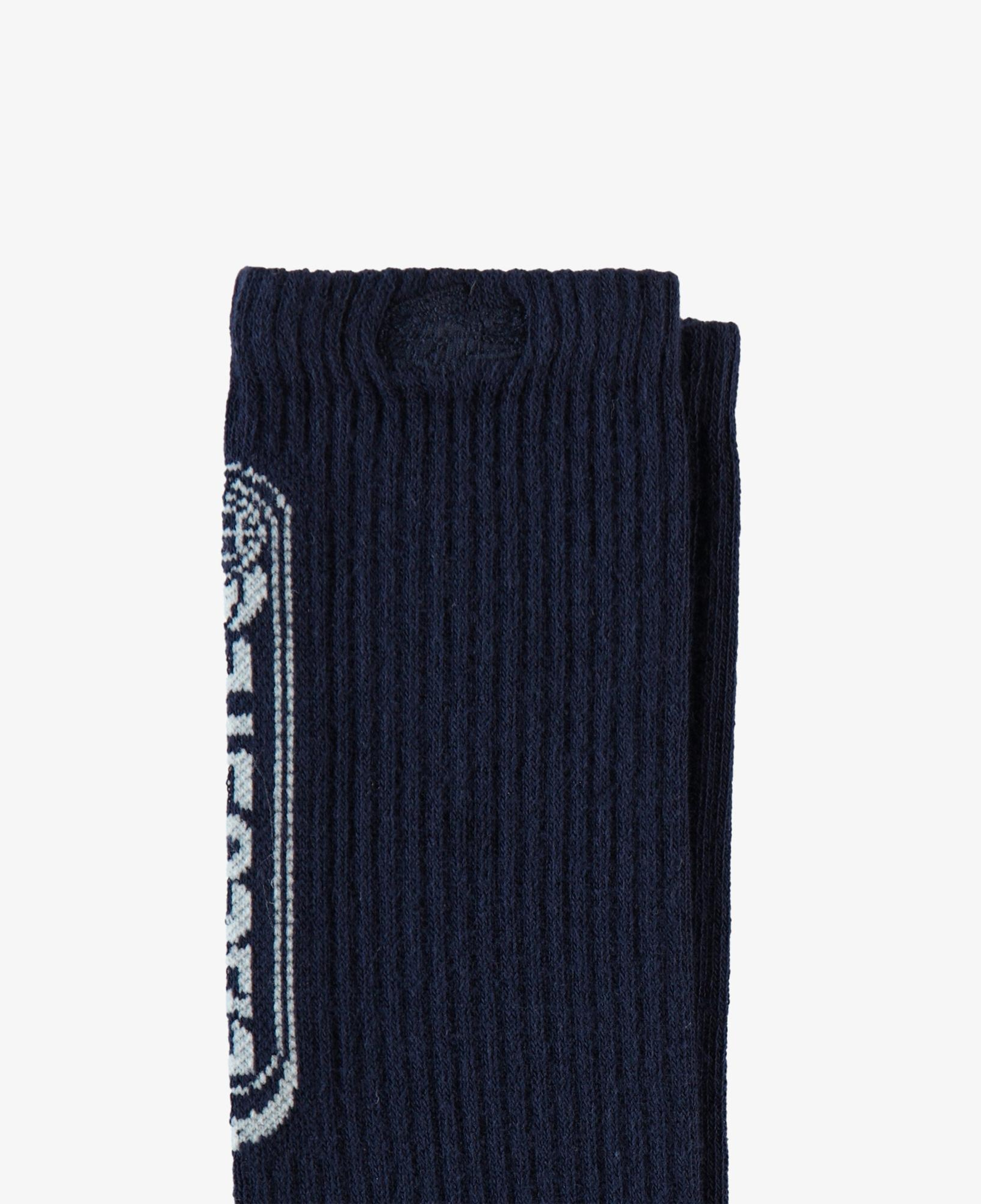 Lacoste Erkek Baskılı Lacivert Çorap