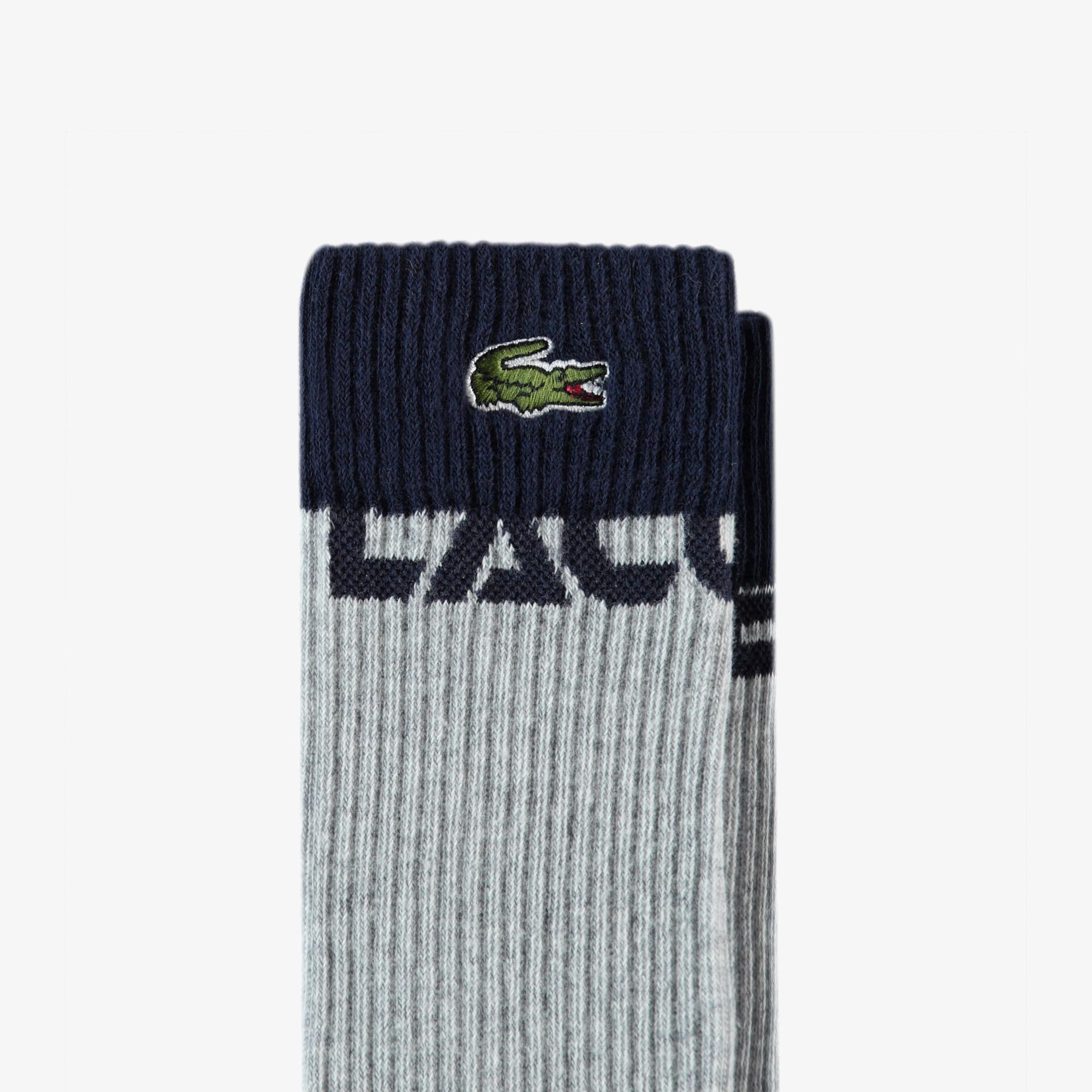 Lacoste Erkek Gri Çorap