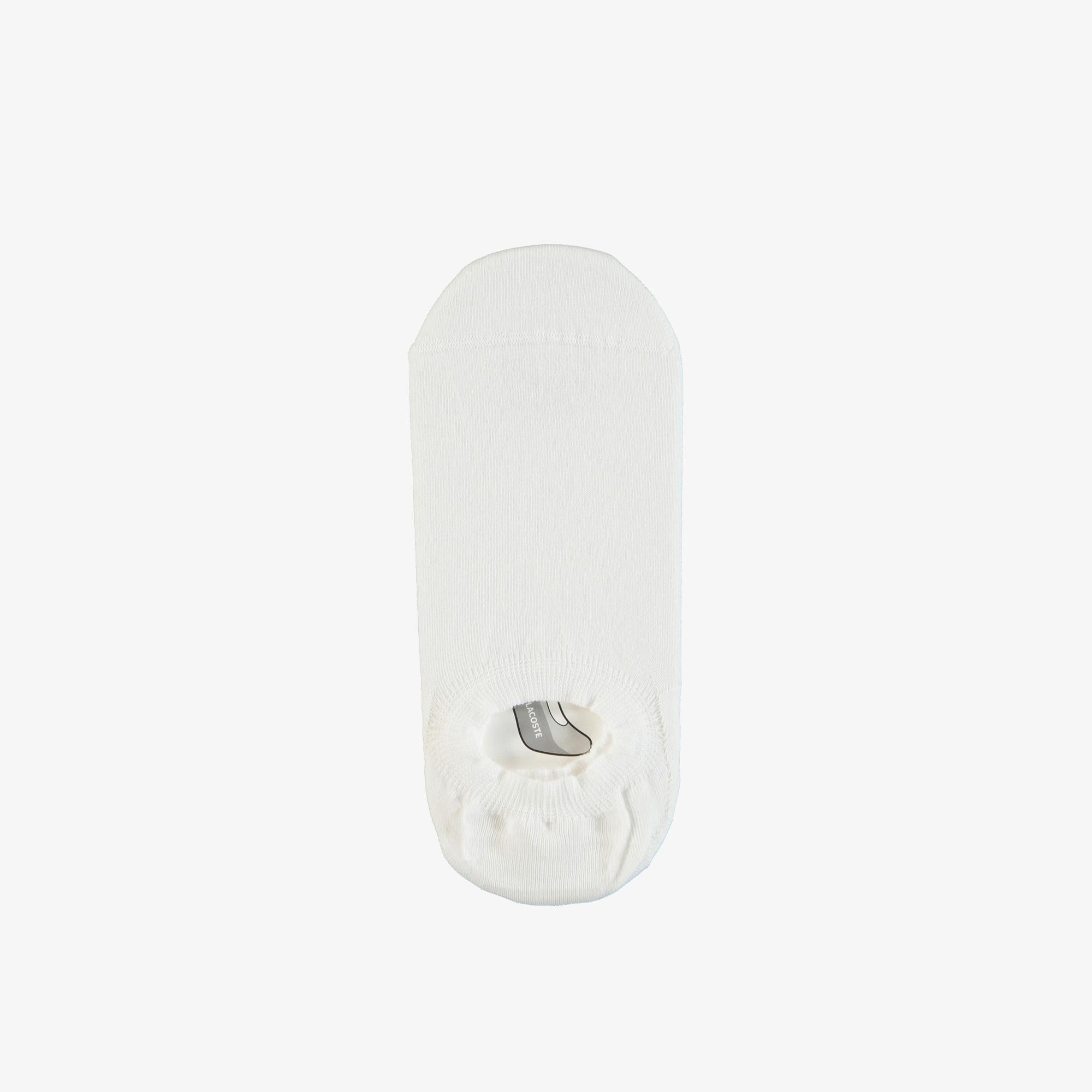 Lacoste Unisex Beyaz Babet Çorap