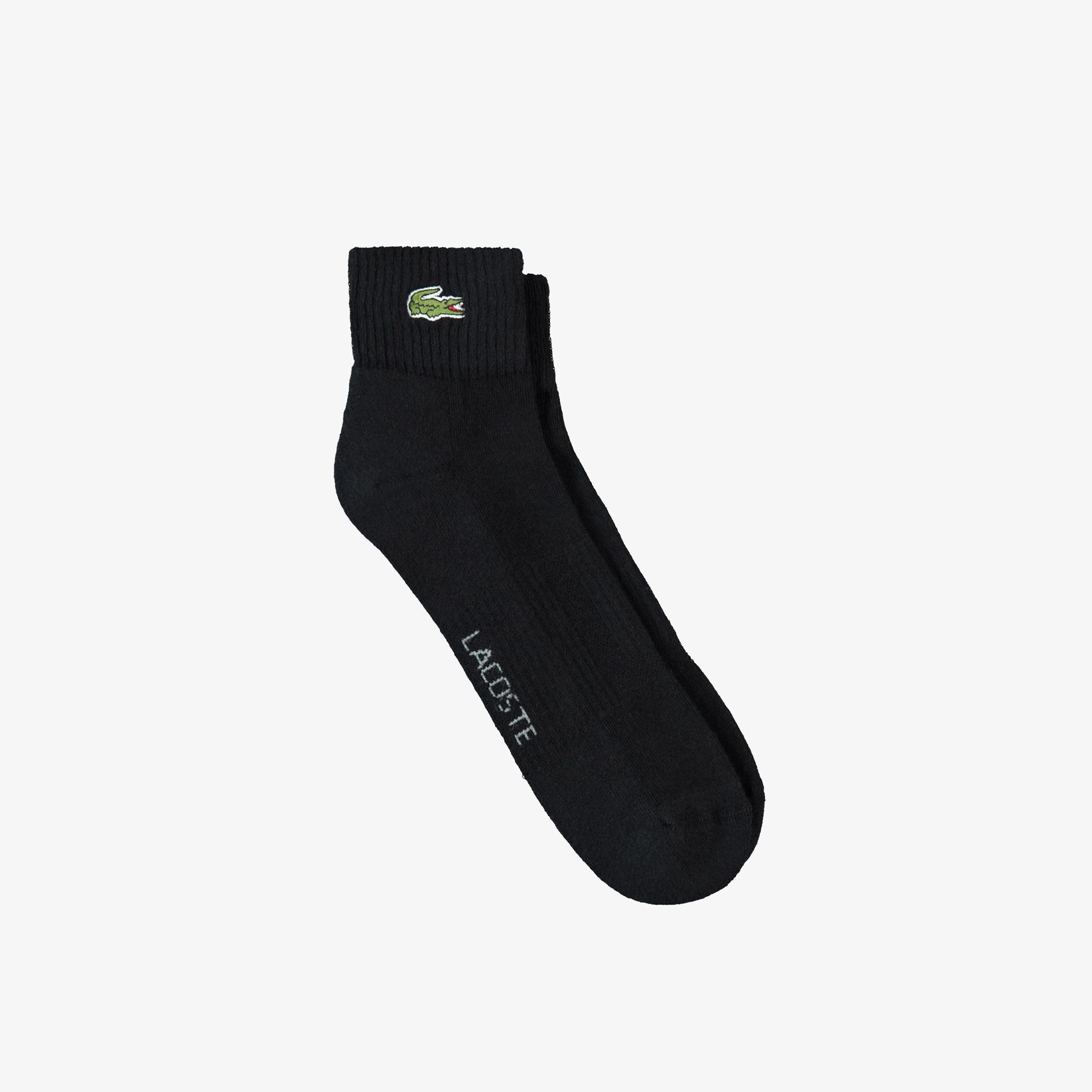 Lacoste Unisex Siyah Çorap