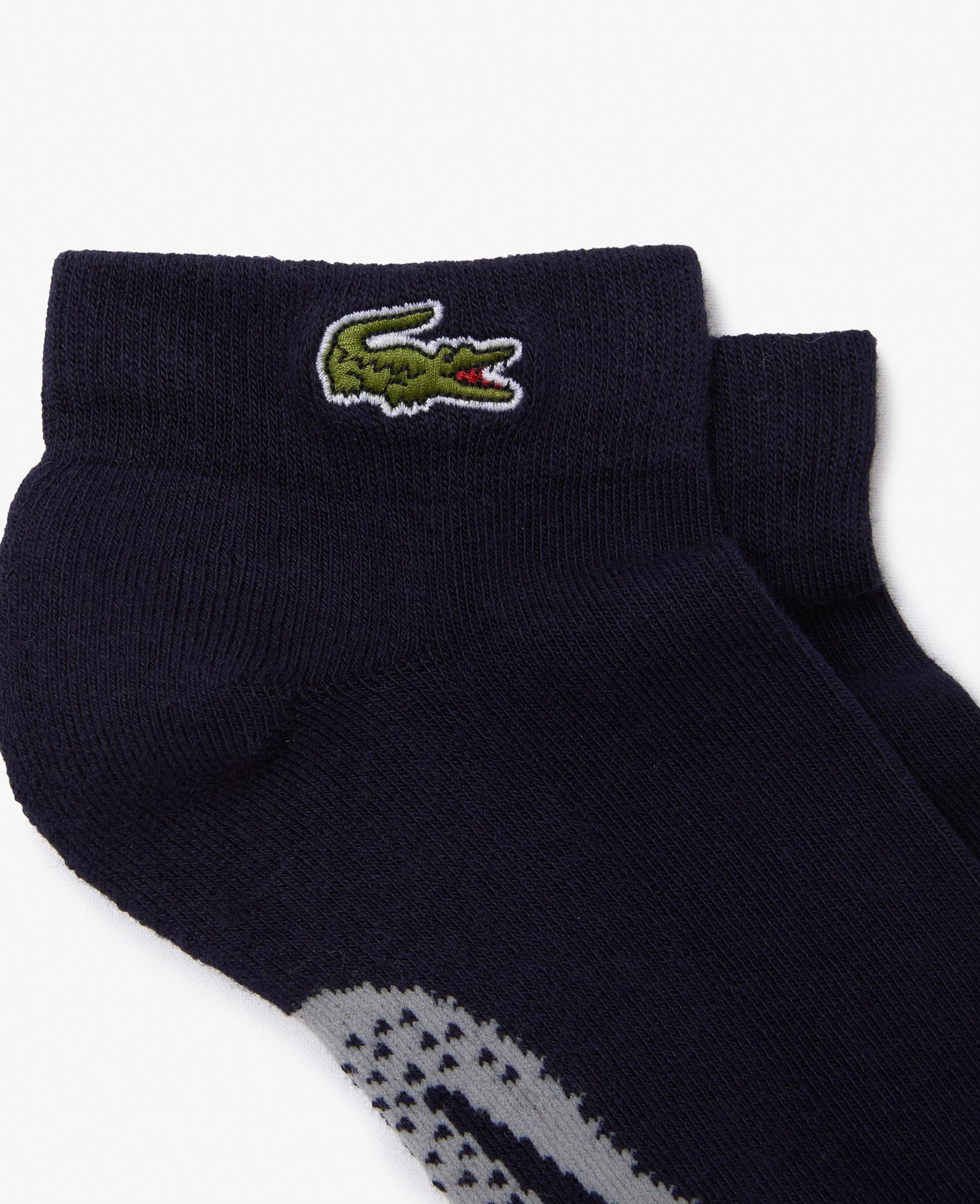 Lacoste Erkek Baskılı Lacivert Çorap