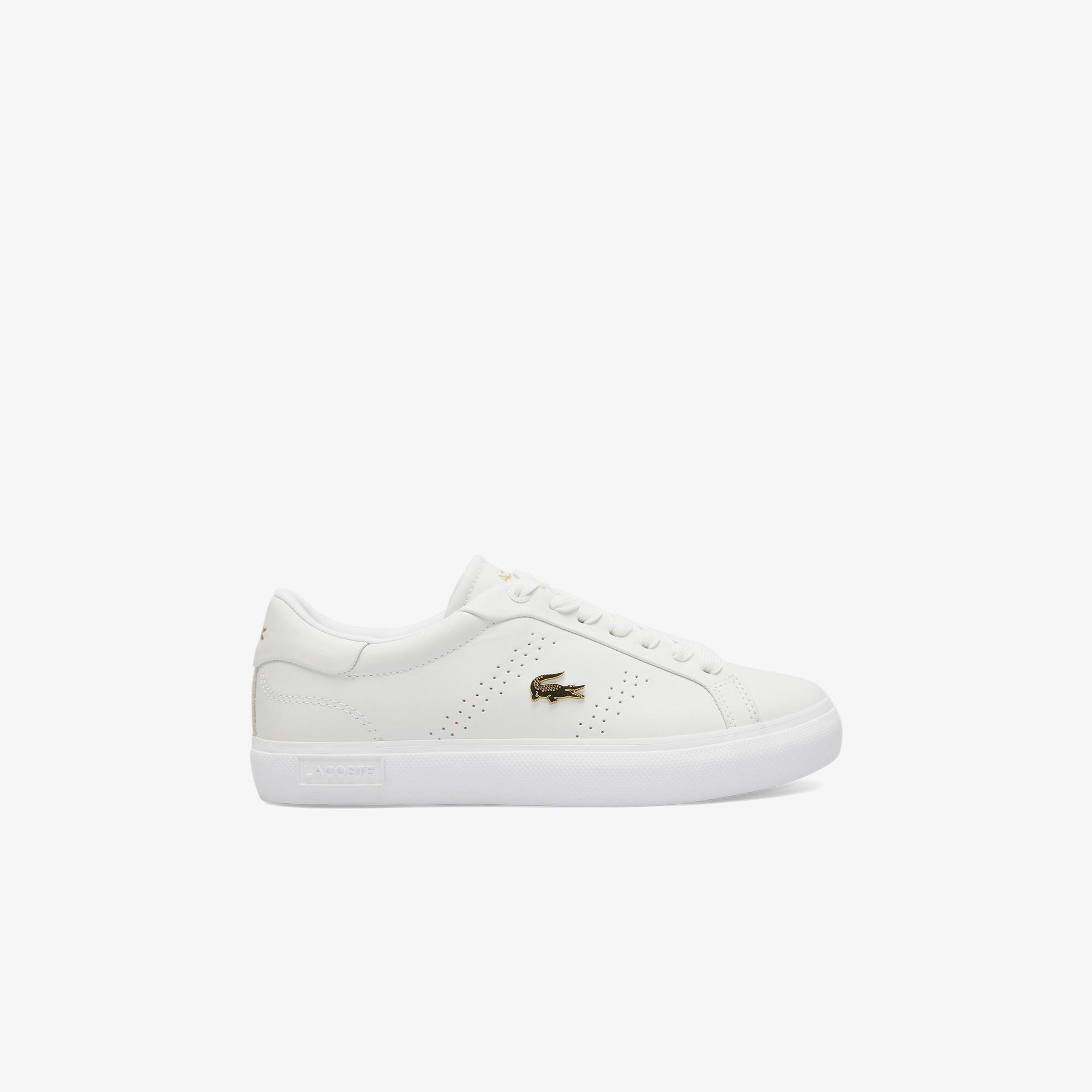 Lacoste Powercourt 2.0 Kadın Beyaz Sneaker