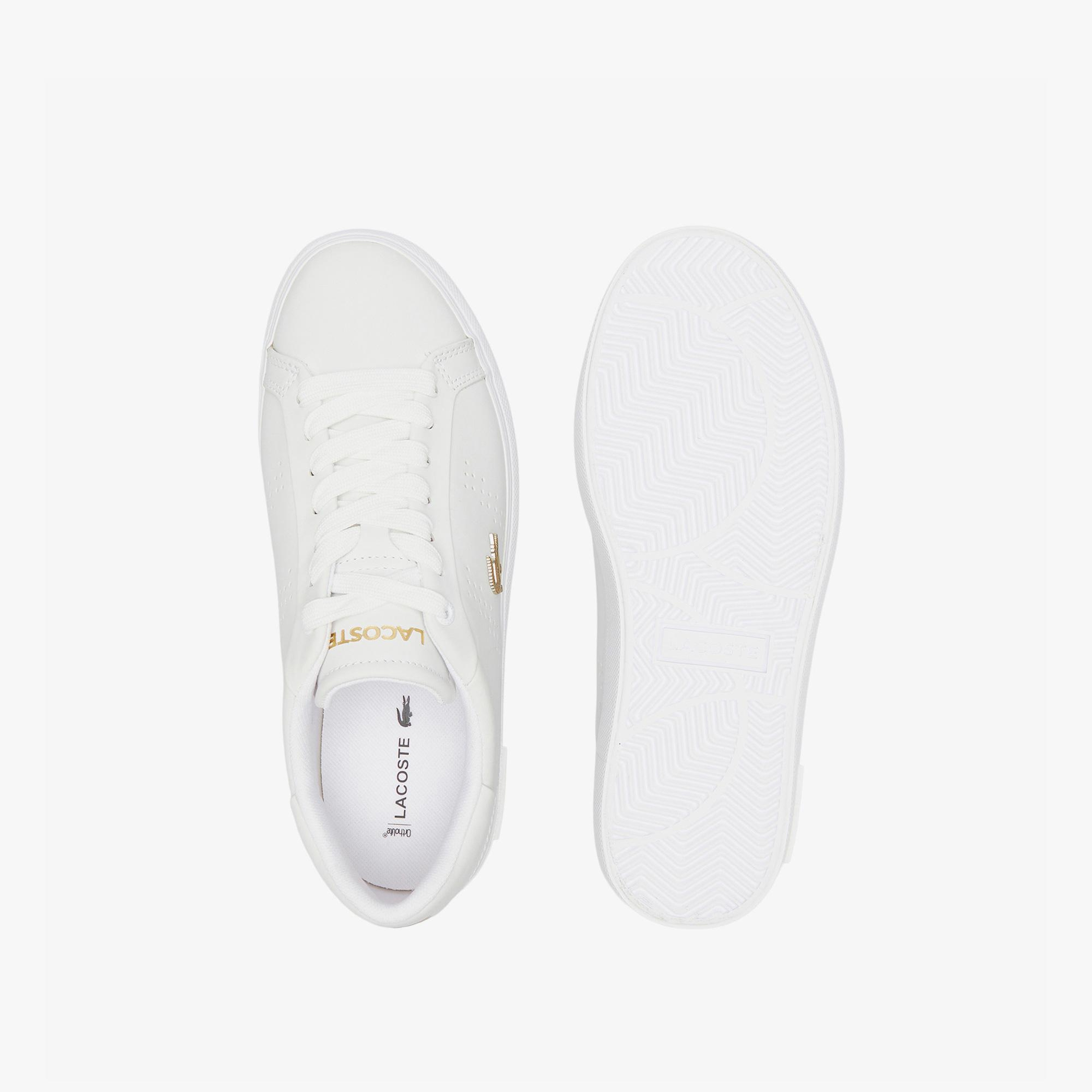 Lacoste Powercourt 2.0 Kadın Beyaz Sneaker