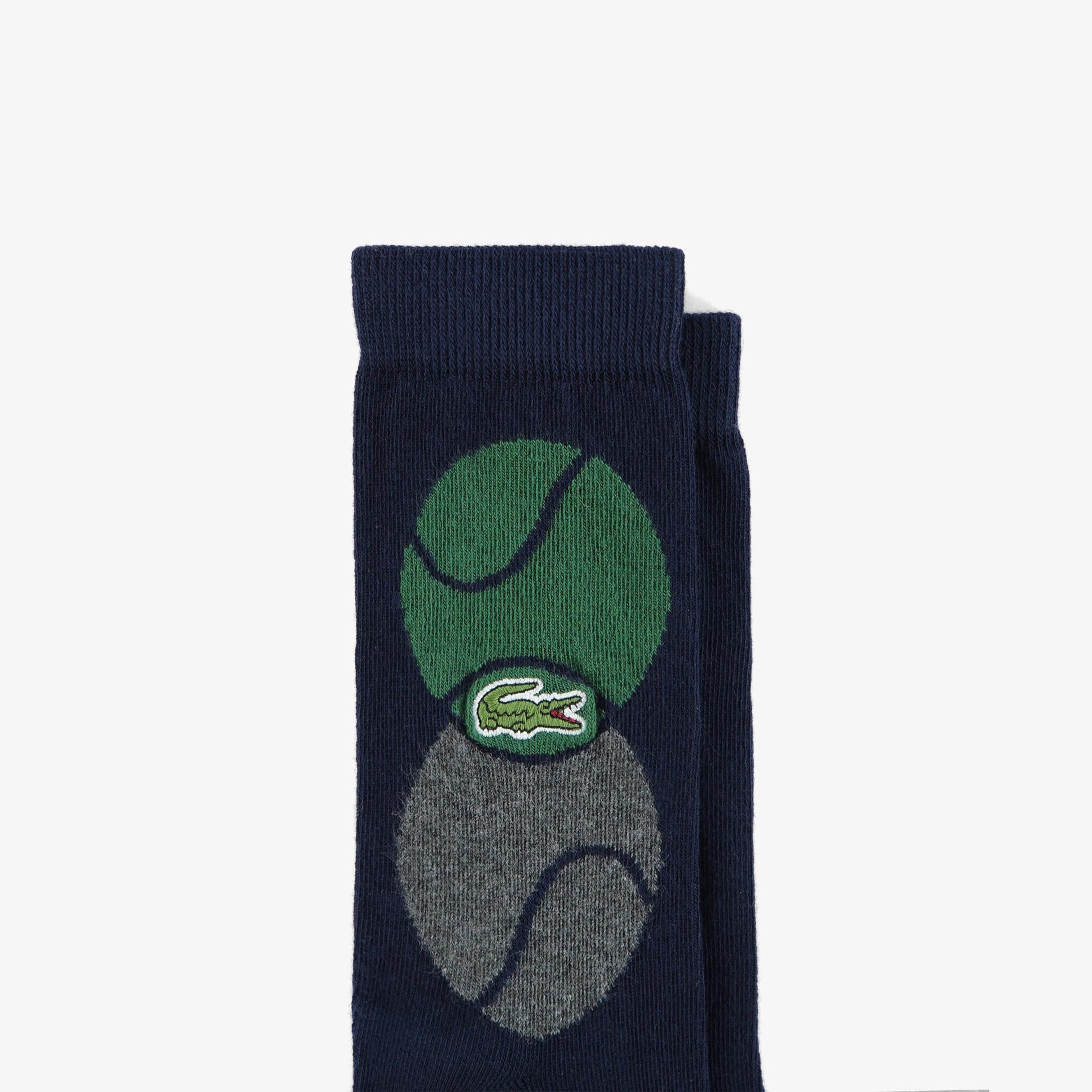 Lacoste Unisex Lacivert Çorap