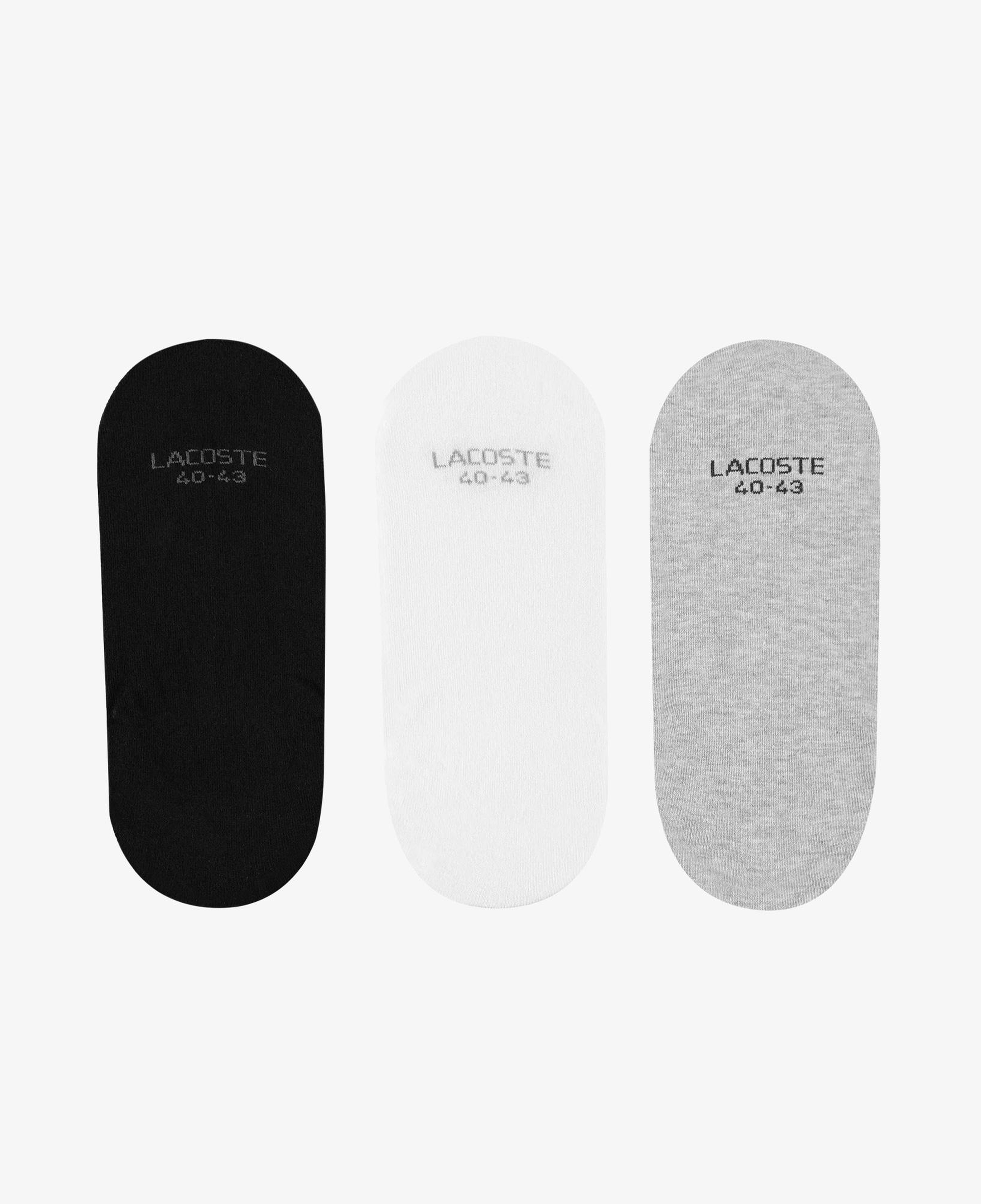 Lacoste Unisex 3'lü Gri Çorap