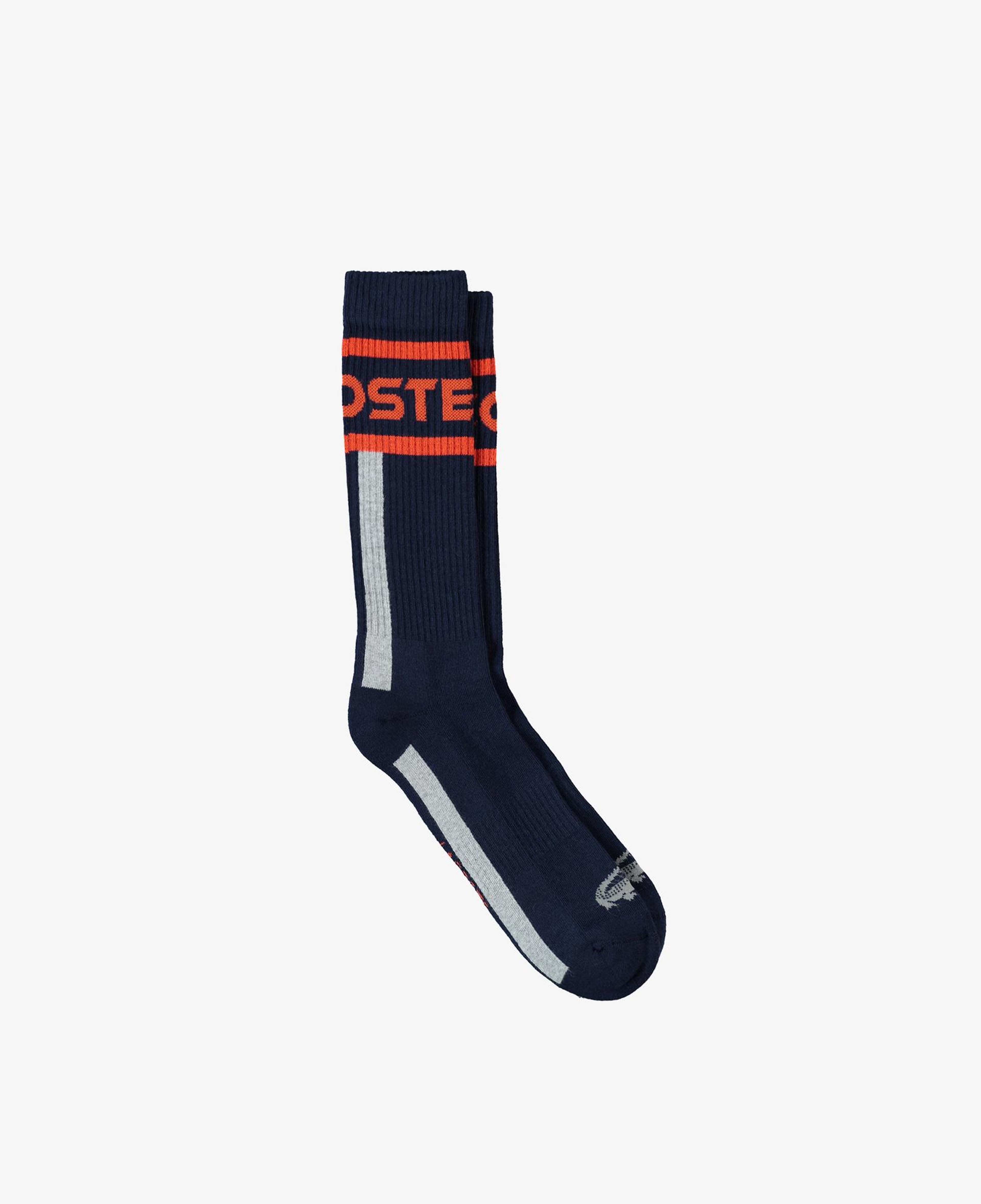 Lacoste Erkek Baskılı Lacivert Çorap